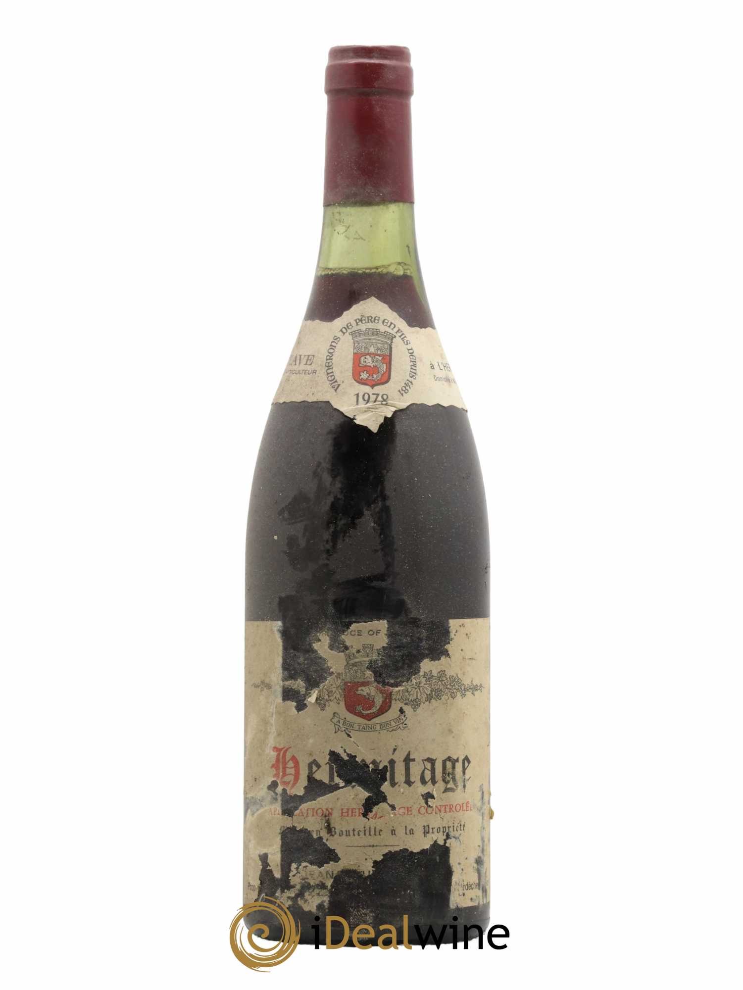 Hermitage Jean-Louis Chave 1978 - Lot de 1 bouteille - 0