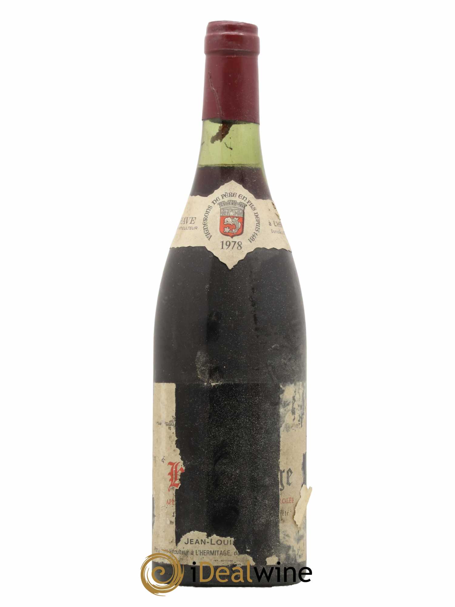 Hermitage Jean-Louis Chave 1978 - Lot de 1 bouteille - 0
