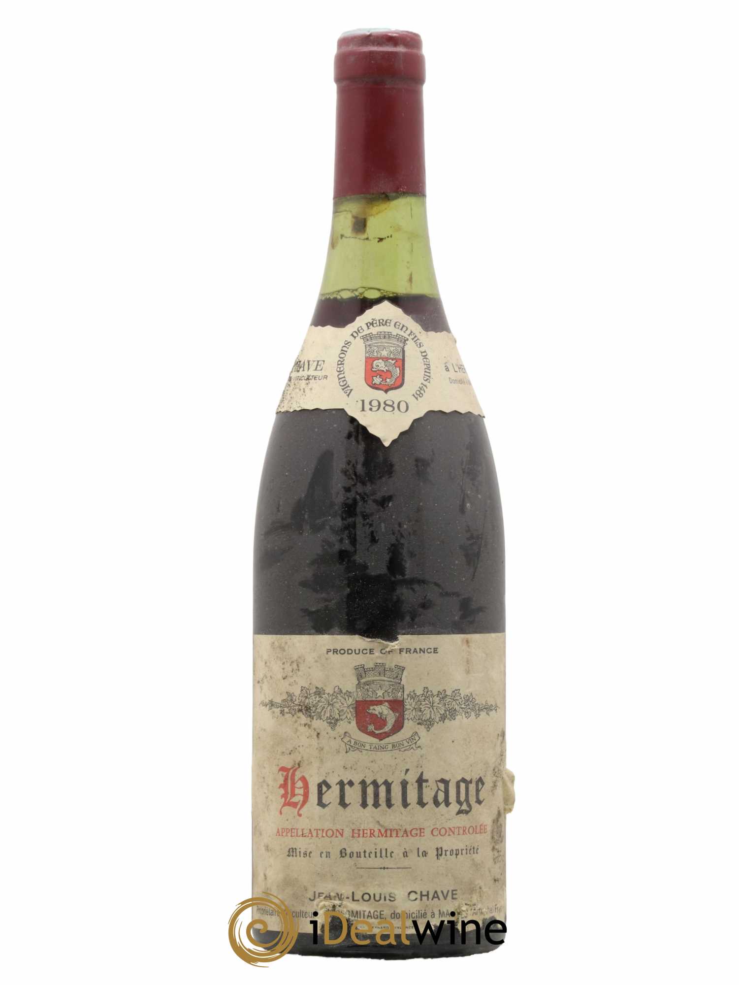 Hermitage Jean-Louis Chave 1980 - Lot de 1 bouteille - 0