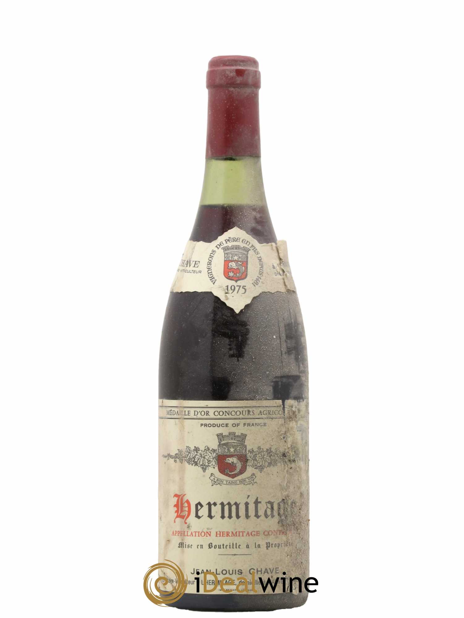 Hermitage Jean-Louis Chave 1975 - Lot de 1 bouteille - 0