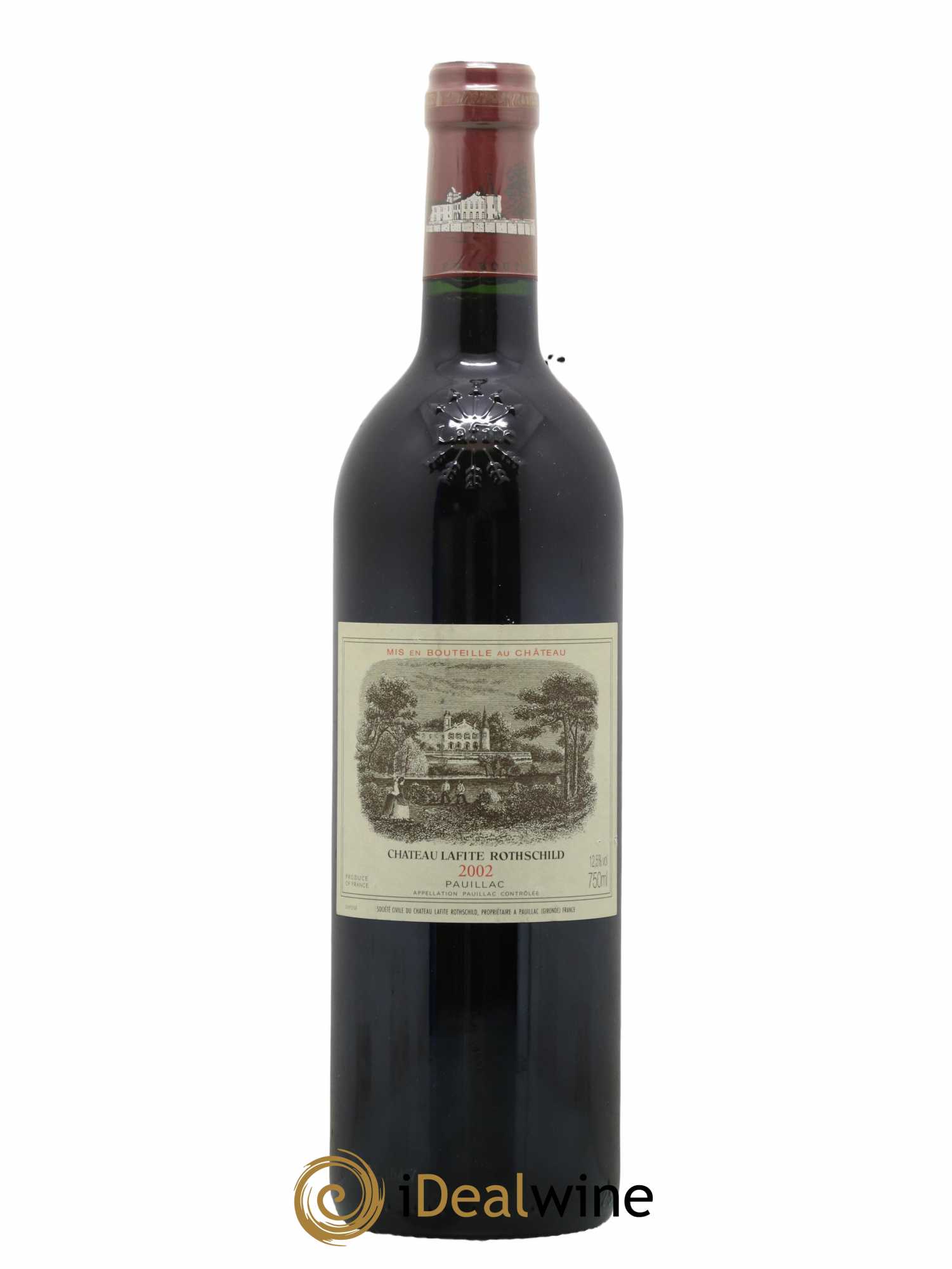Château Lafite Rothschild 1er Grand Cru Classé 2002 - Lot de 1 bouteille - 0