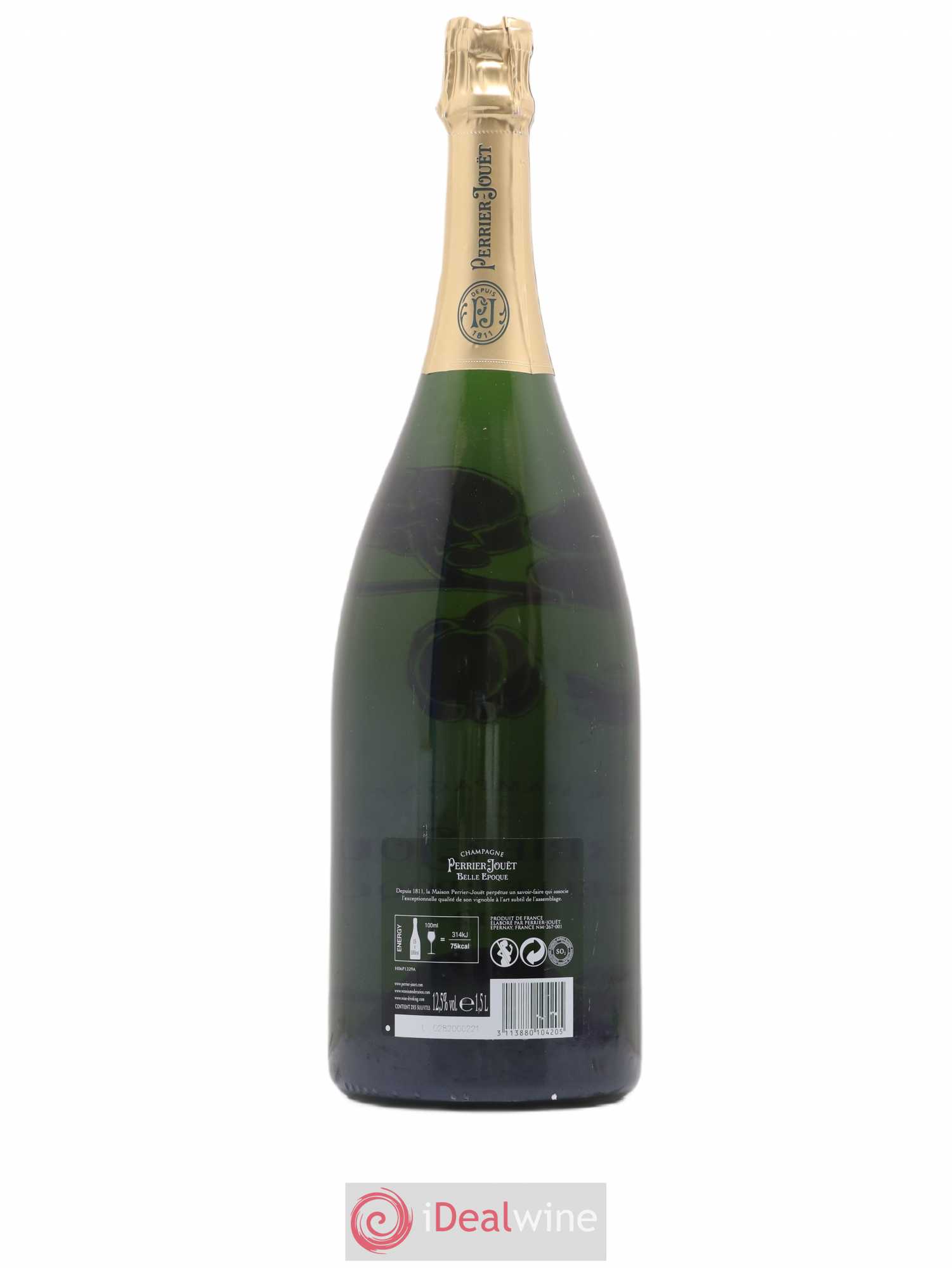 Cuvée Belle Epoque Brut Perrier-Jouët 2012 - Lot de 1 magnum - 1