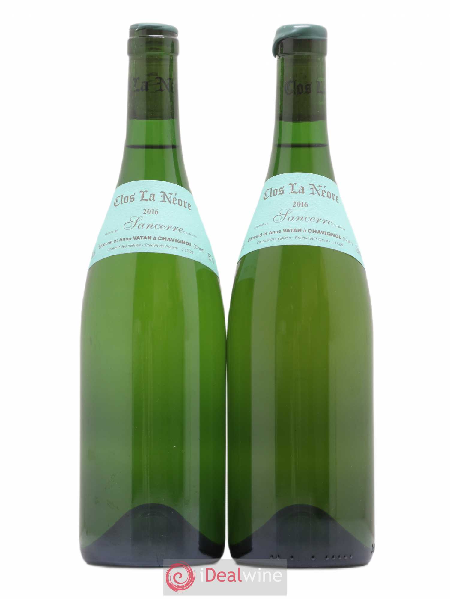 Sancerre Clos la Neore Edmond Vatan 2016 - Lot de 2 bouteilles - 0