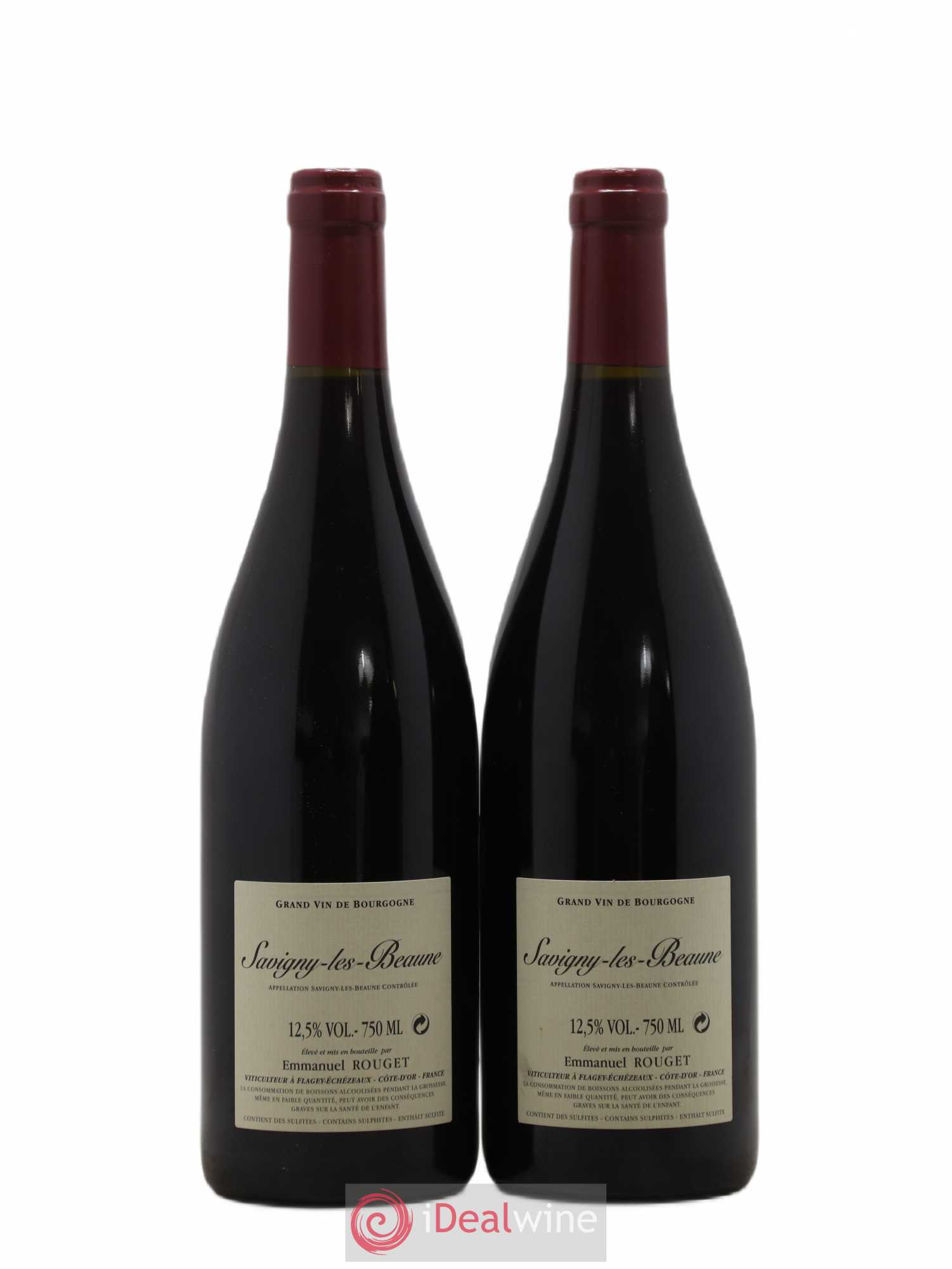 Savigny-lès-Beaune Emmanuel Rouget 2009 - Lot de 2 bouteilles - 1