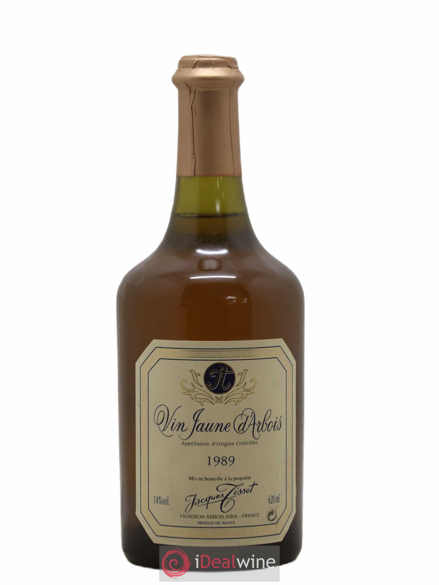 Arbois Vin Jaune Jacques Tissot 1989 - Lot de 1 bouteille - 0