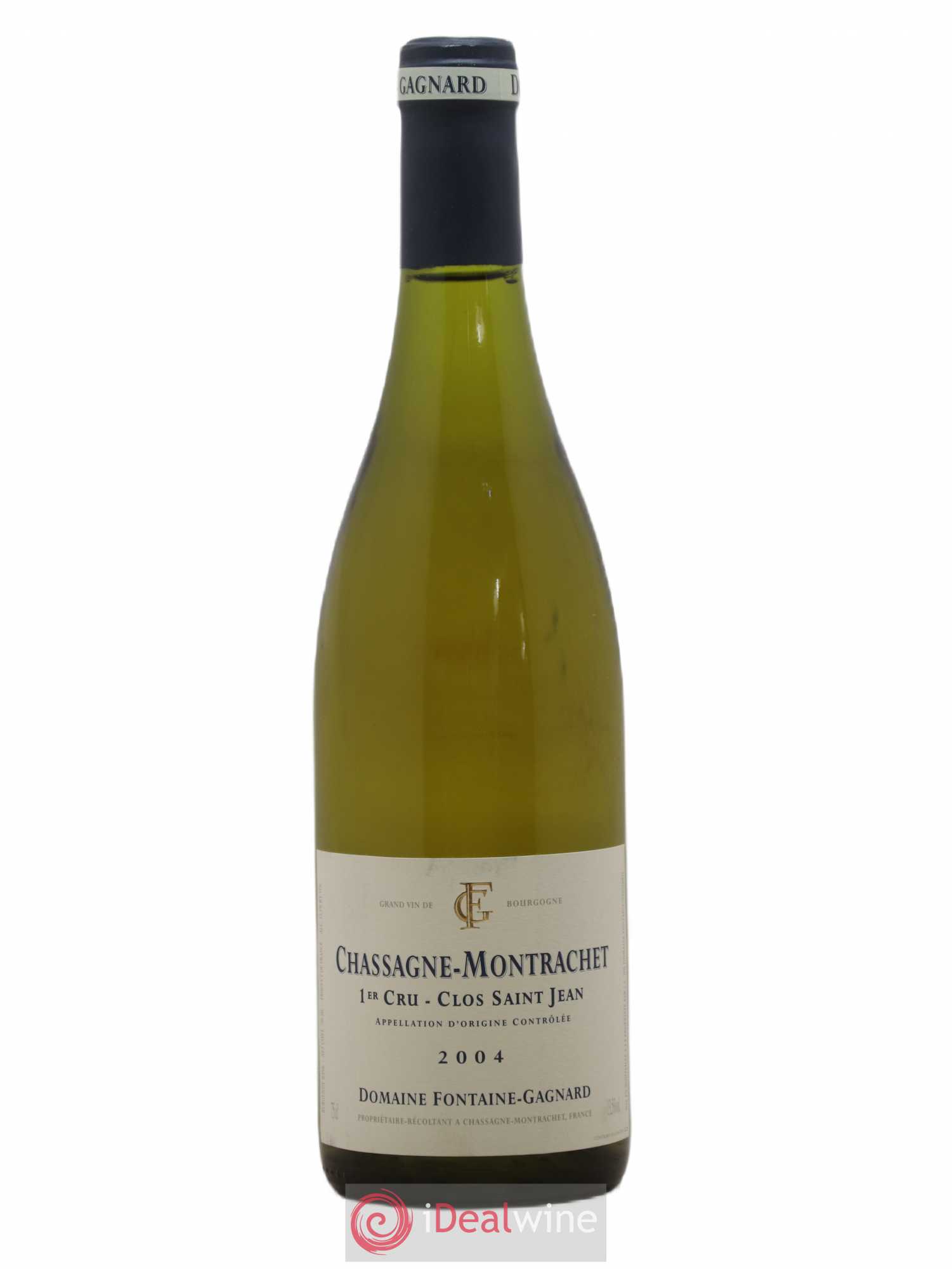 Chassagne-Montrachet 1er Cru Clos Saint-Jean Fontaine-Gagnard (Domaine) 2004 - Lot de 1 bouteille - 0