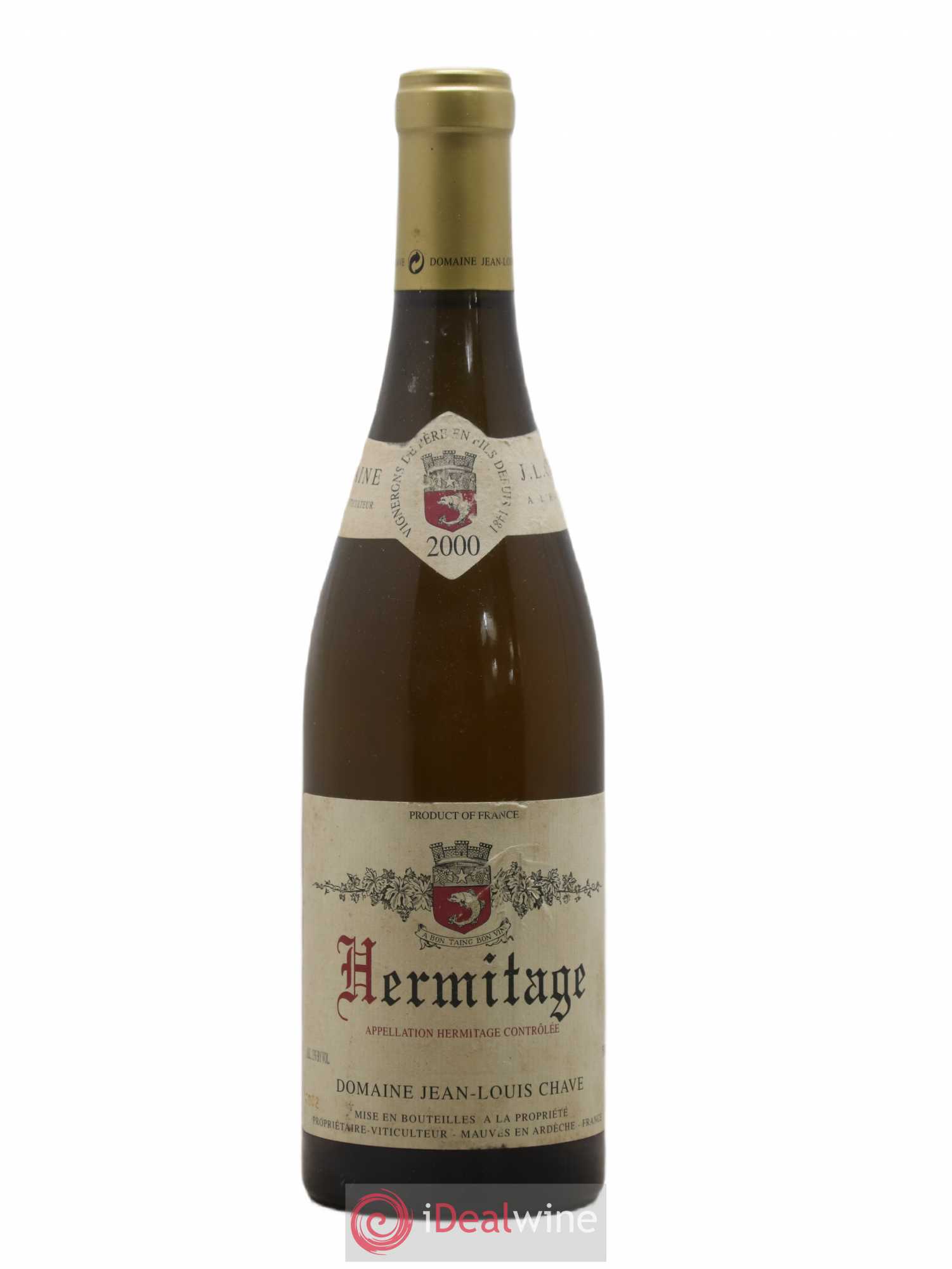 Hermitage Jean-Louis Chave 2000 - Lot de 1 bouteille - 0