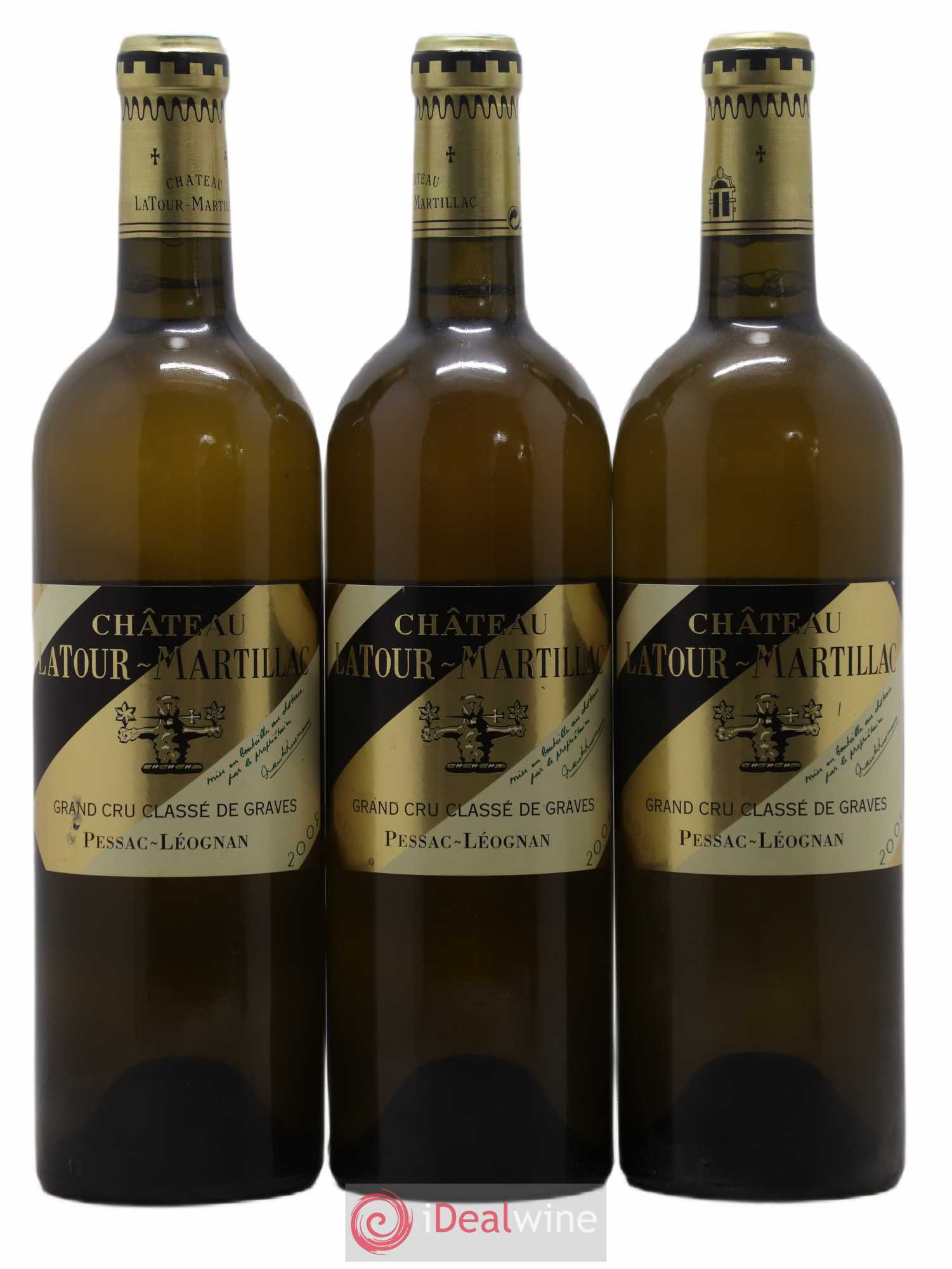 Château Latour-Martillac Cru Classé de Graves 2009 - Lot de 3 bouteilles - 0