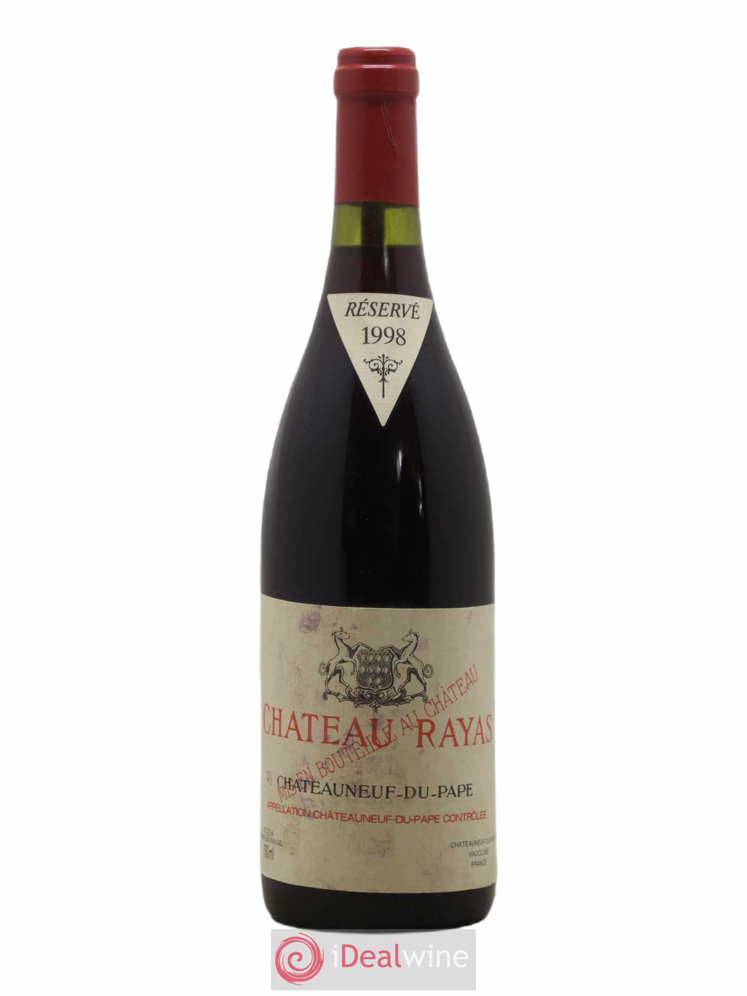 Châteauneuf-du-Pape Château Rayas Emmanuel Reynaud 1998 - Lot de 1 bouteille - 0