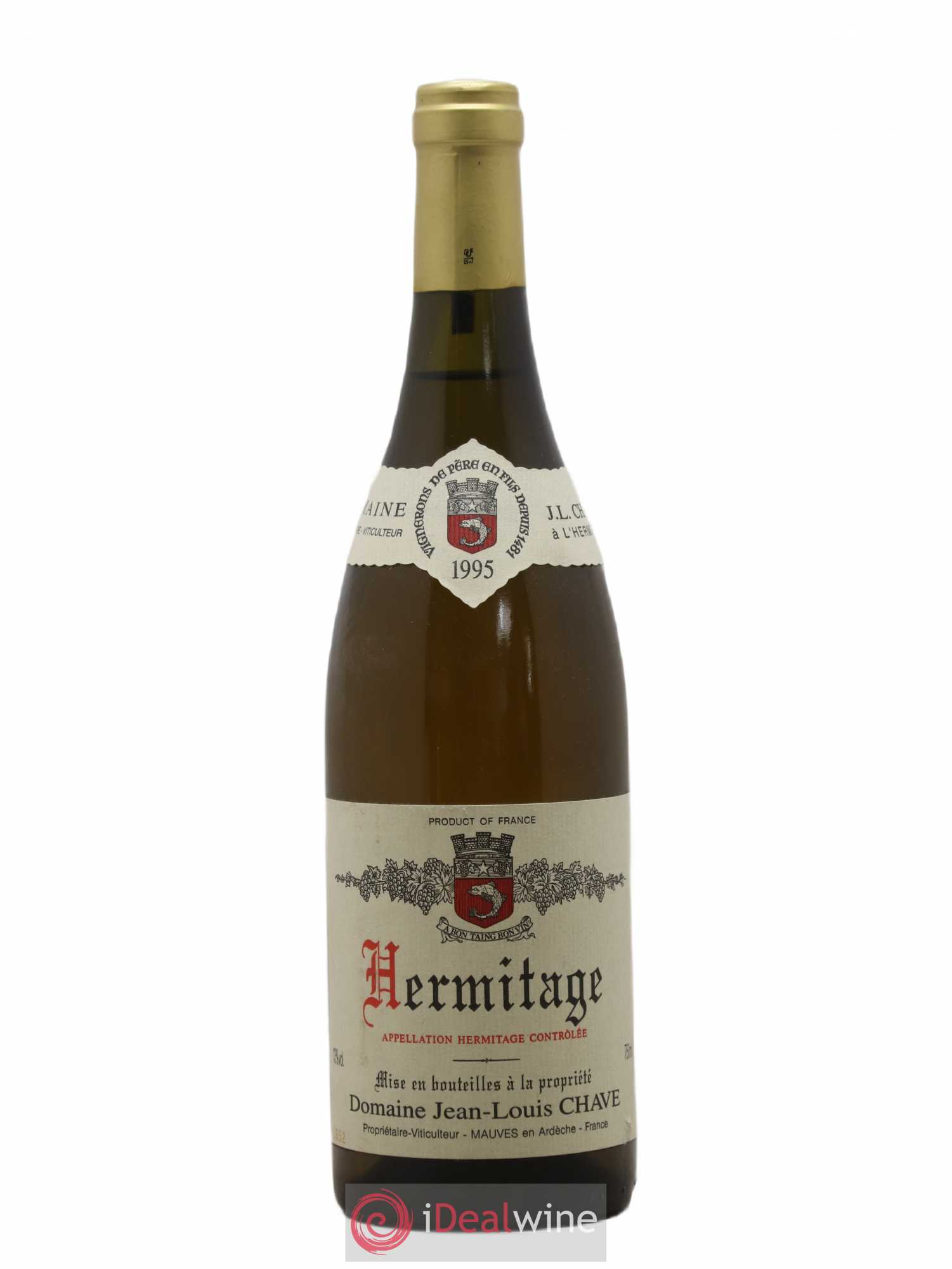 Hermitage Jean-Louis Chave 1995 - Lot de 1 bouteille - 0
