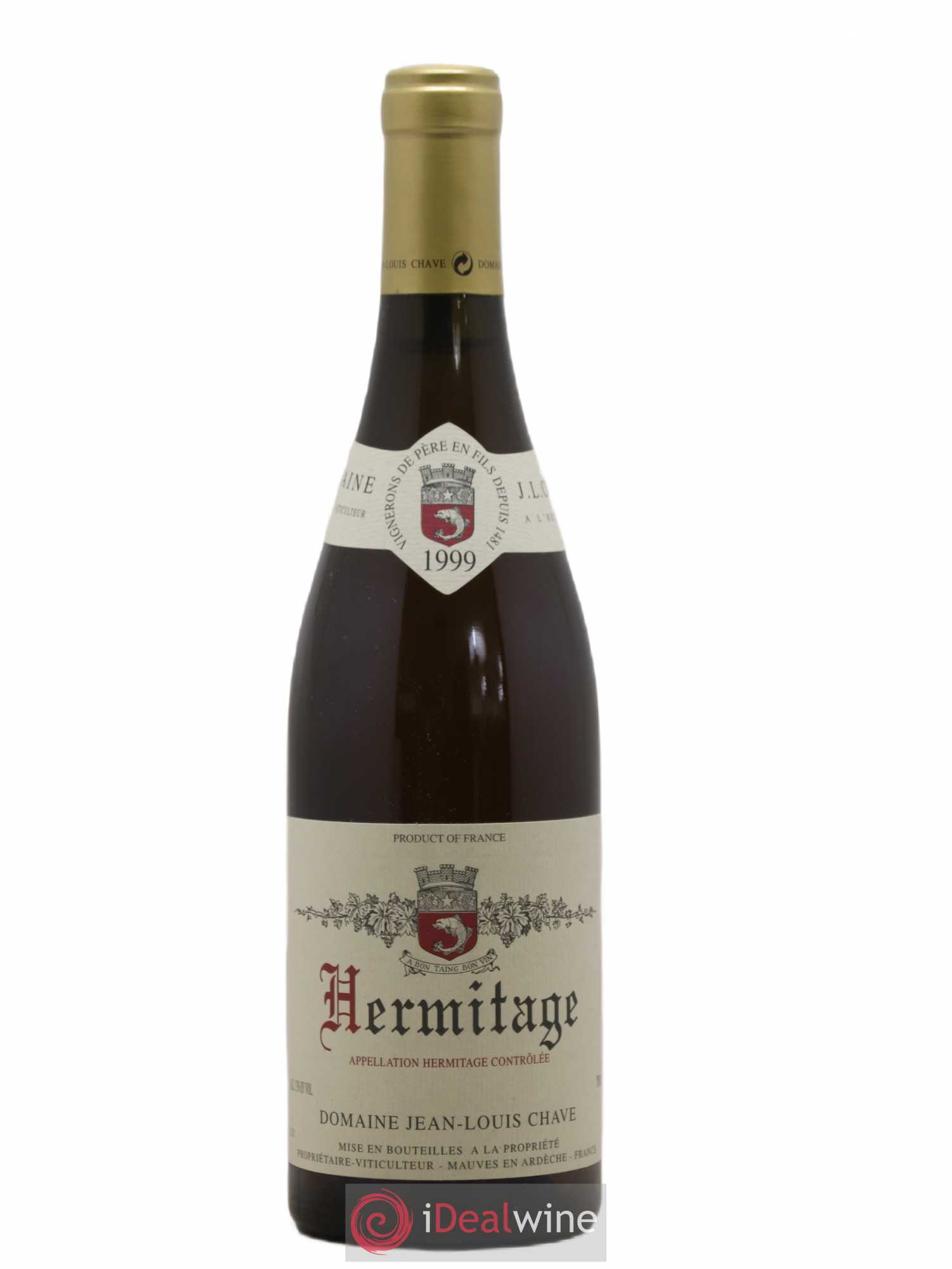 Hermitage Jean-Louis Chave 1999 - Lot de 1 bouteille - 0