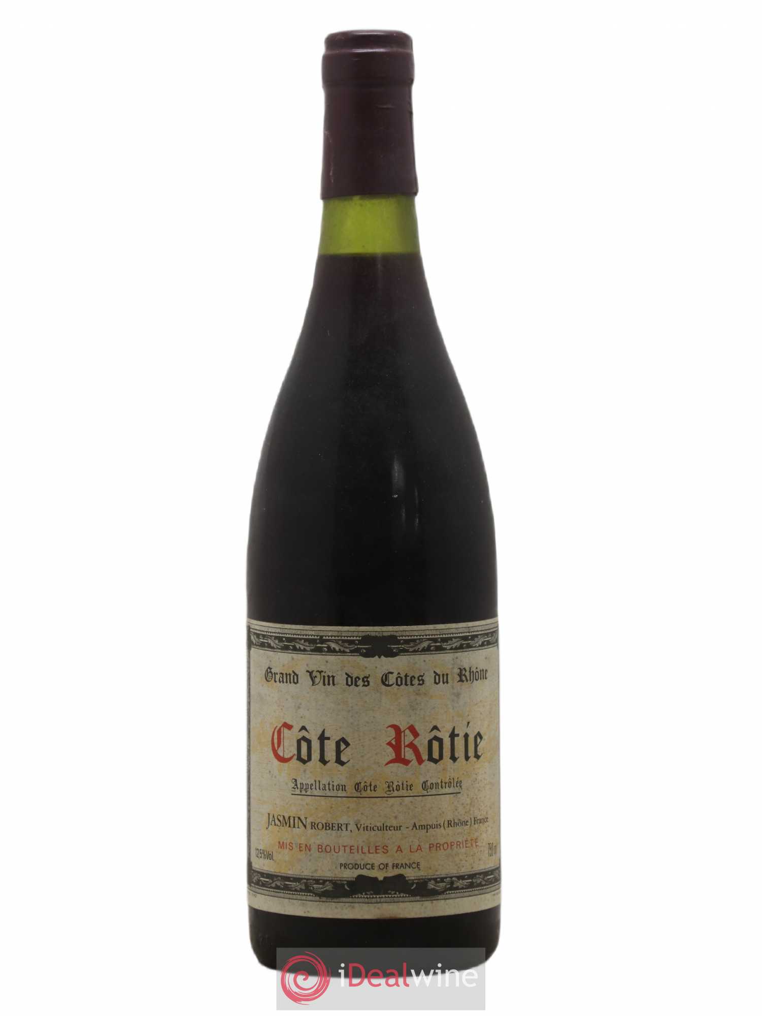 Côte-Rôtie Jasmin (Domaine) millésime supposé 1989 - Posten von 1 Flasche - 0