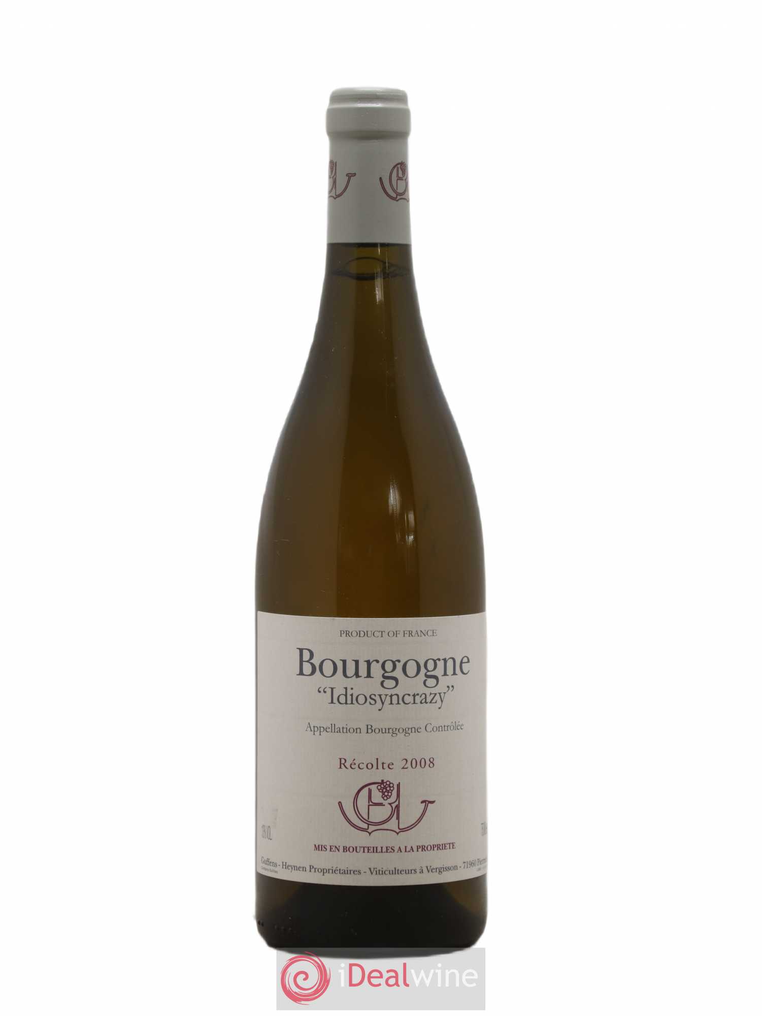Bourgogne Idiosyncrazy Guffens Heynen 2008 - Posten von 1 Flasche - 0