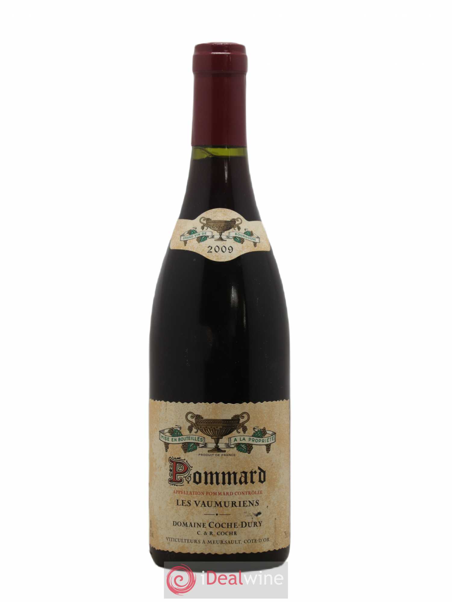 Pommard les Vaumuriens Coche Dury (Domaine) 2009 - Lot de 1 bouteille - 0