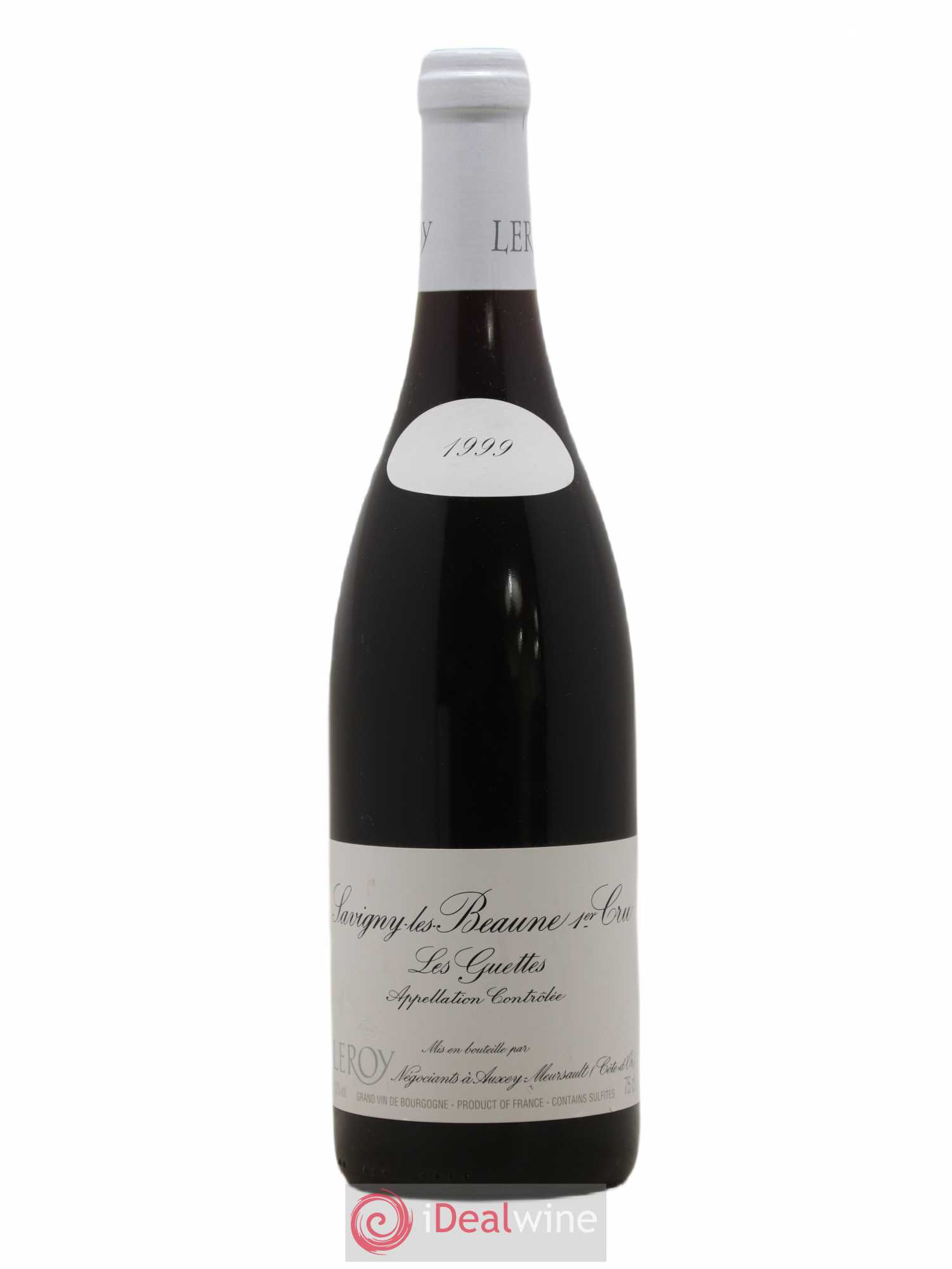 Savigny-lès-Beaune 1er Cru Les Guettes Leroy SA 1999 - Lot de 1 bouteille - 0
