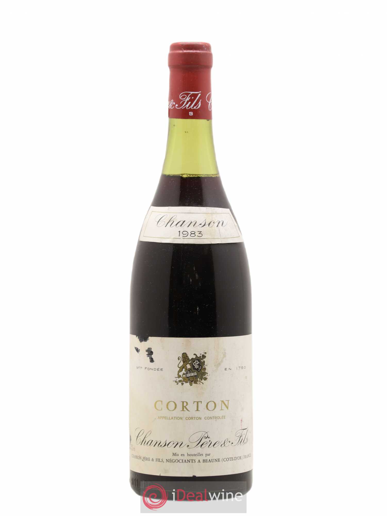 Corton Grand Cru Chanson 1983 - Lot de 1 bouteille - 0