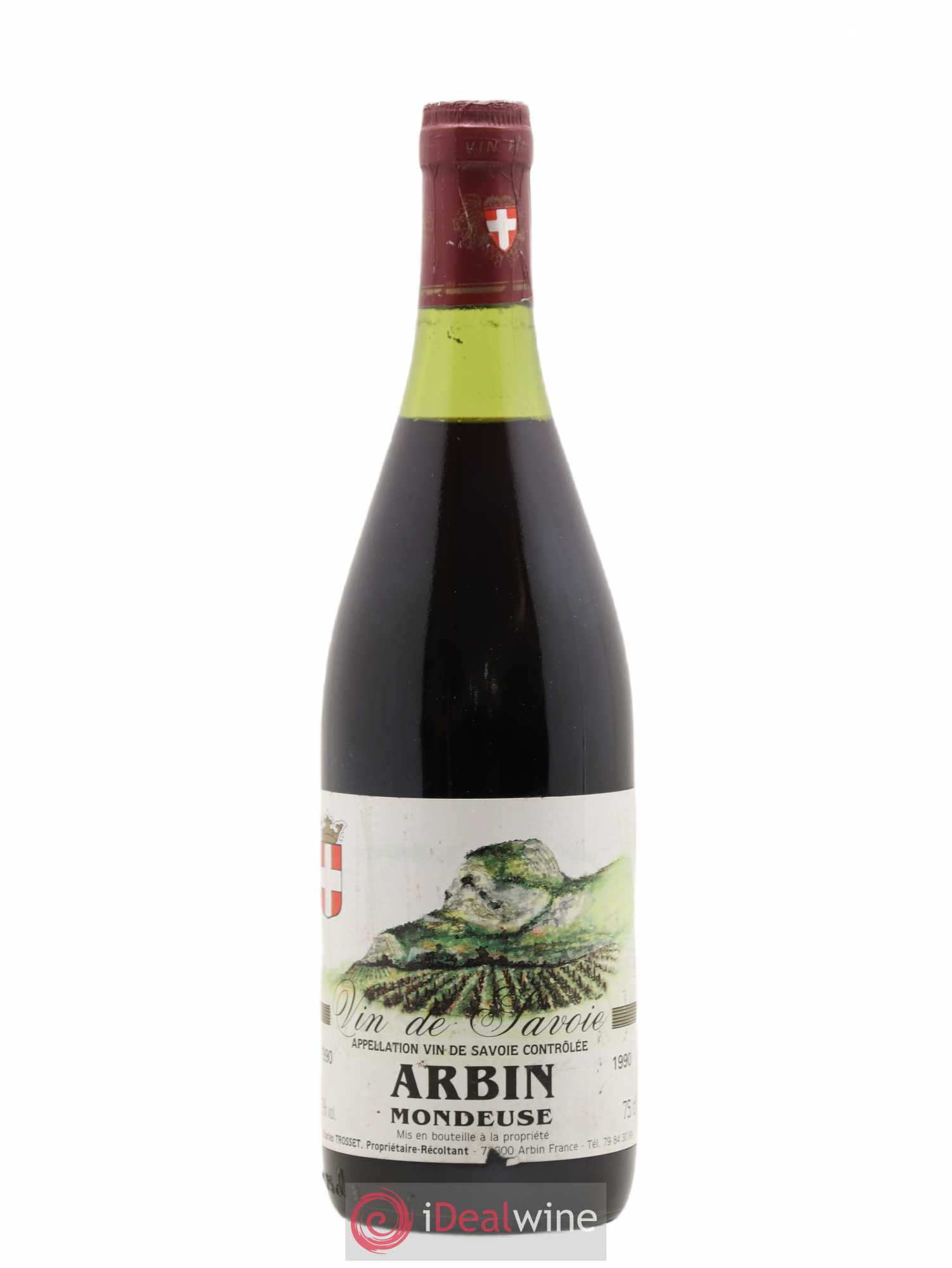 Vin de Savoie Arbin Mondeuse Charles Trosset 1990 - Posten von 1 Flasche - 0