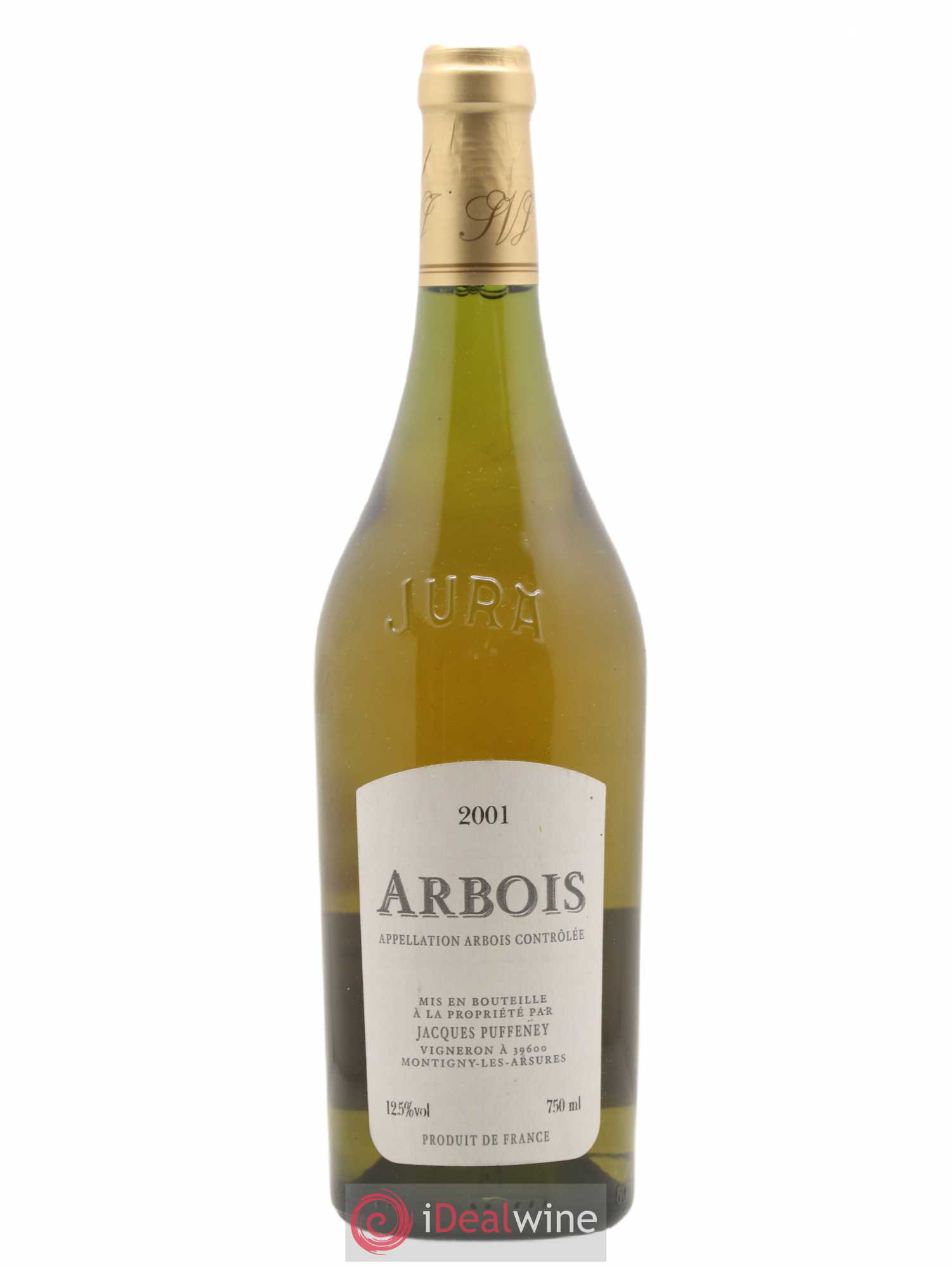 Arbois Chardonnay Jacques Puffeney 2001 - Lot de 1 bouteille - 0