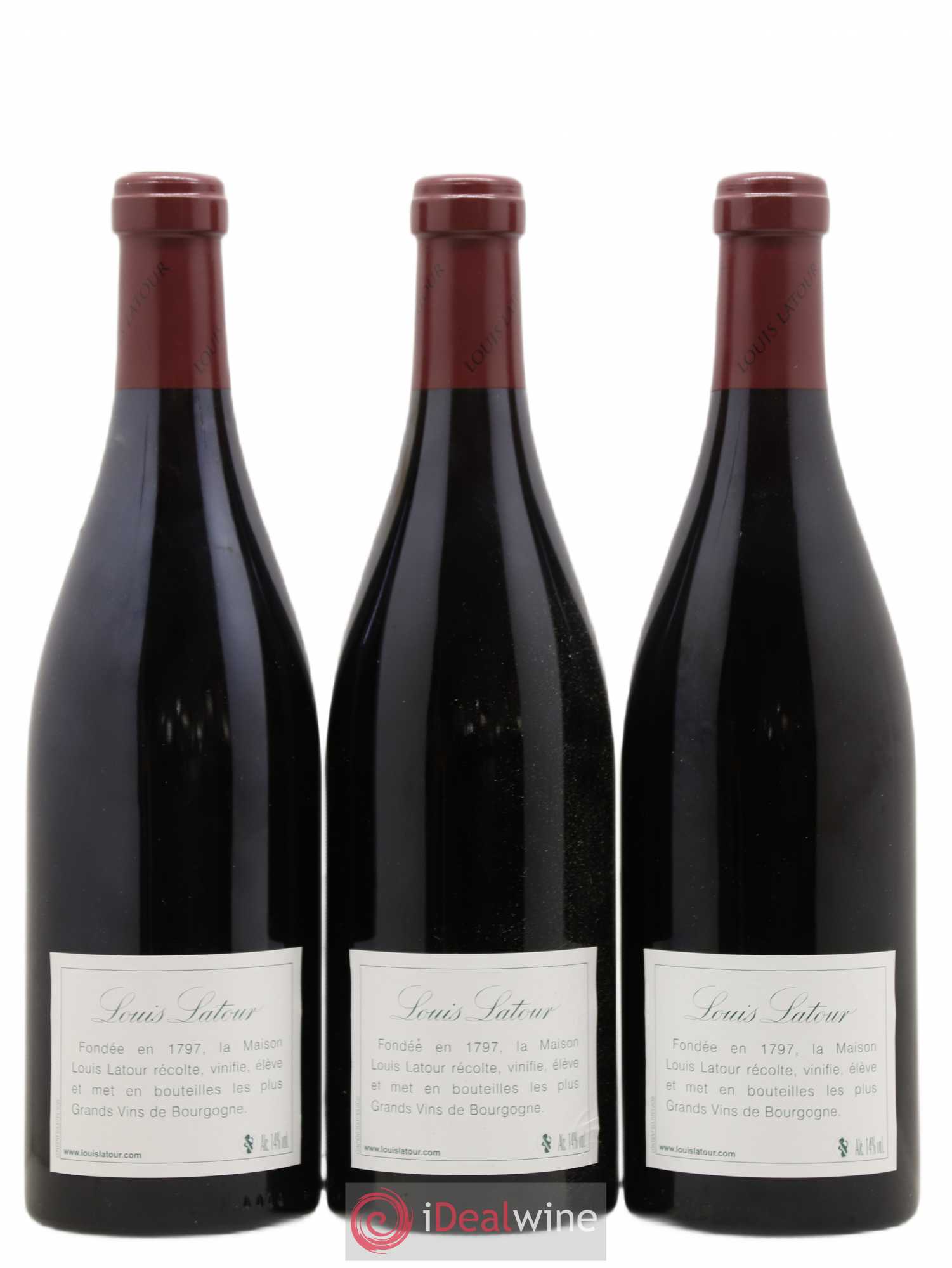 Chambertin Grand Cru Cuvée Héritiers Latour Louis Latour 2000 - Lot de 3 bouteilles - 1