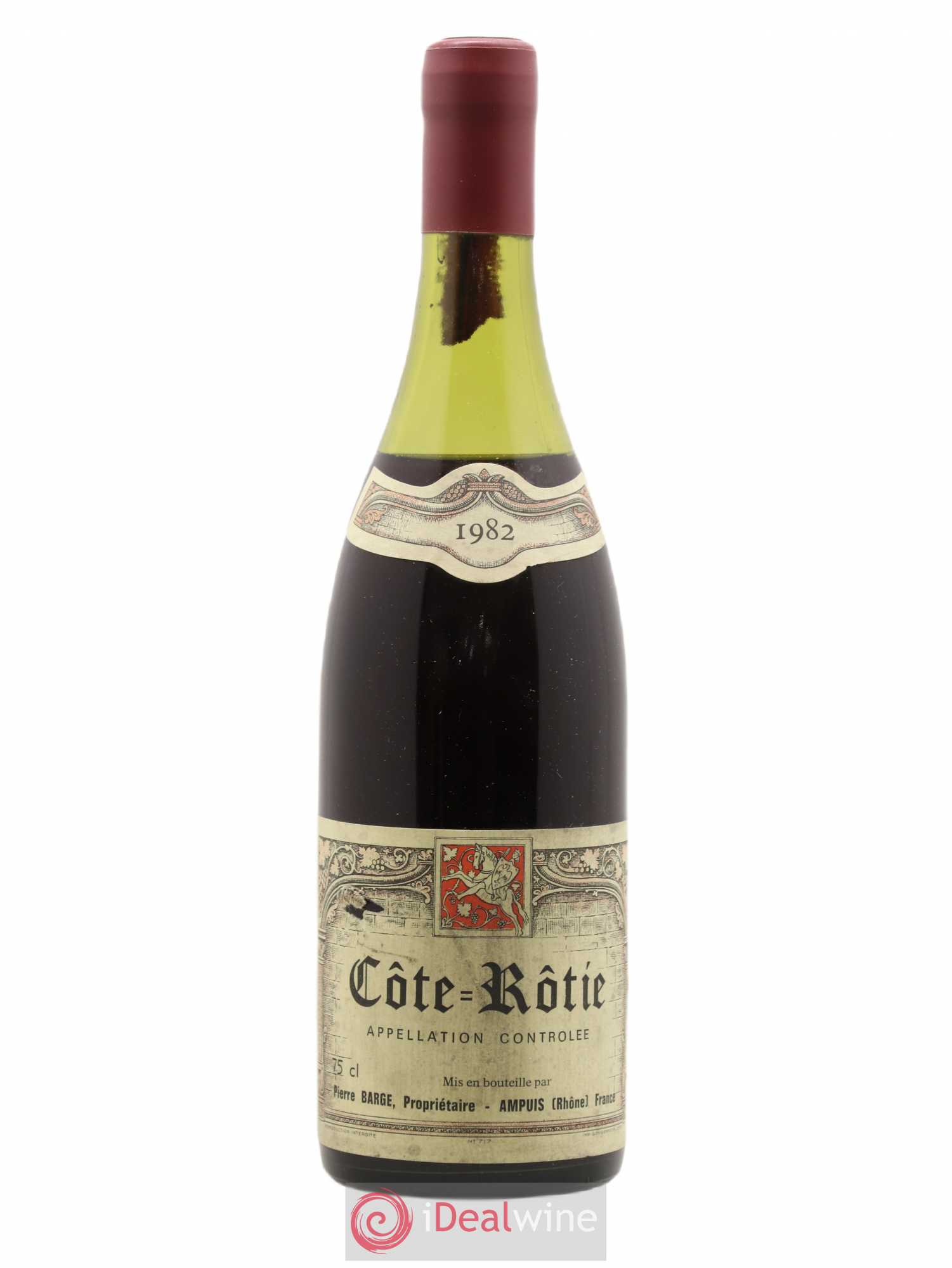 Côte-Rôtie Barge (Domaine) 1982 - Lot de 1 bouteille - 0