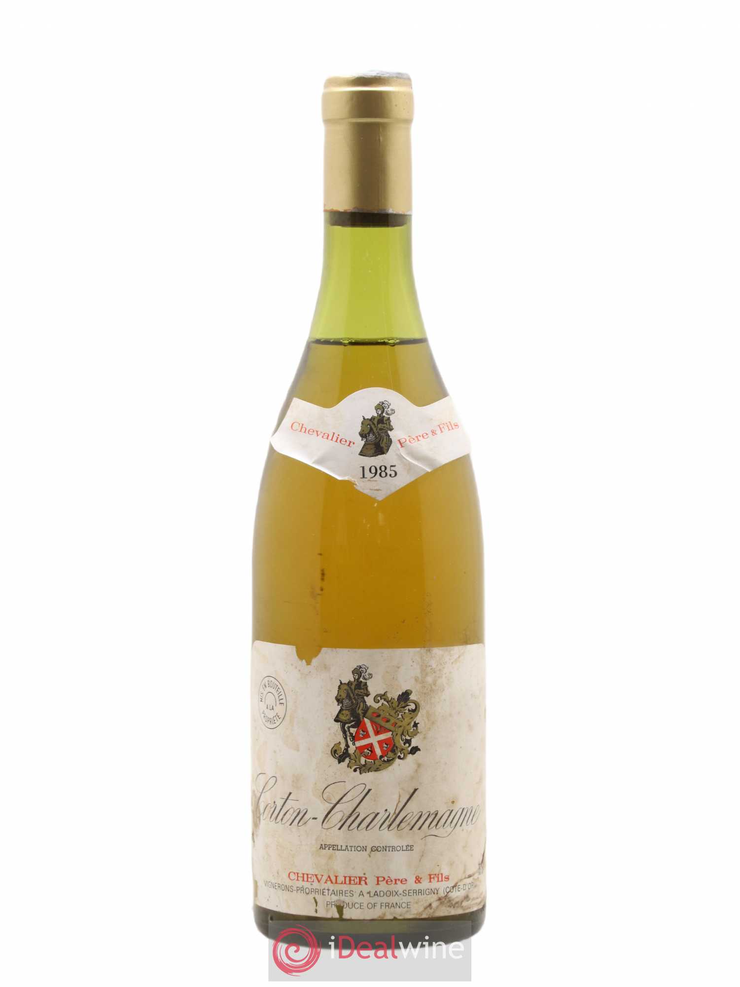 Corton-Charlemagne Grand Cru Chevalier Pere Et Fils 1985 - Lot de 1 bouteille - 0