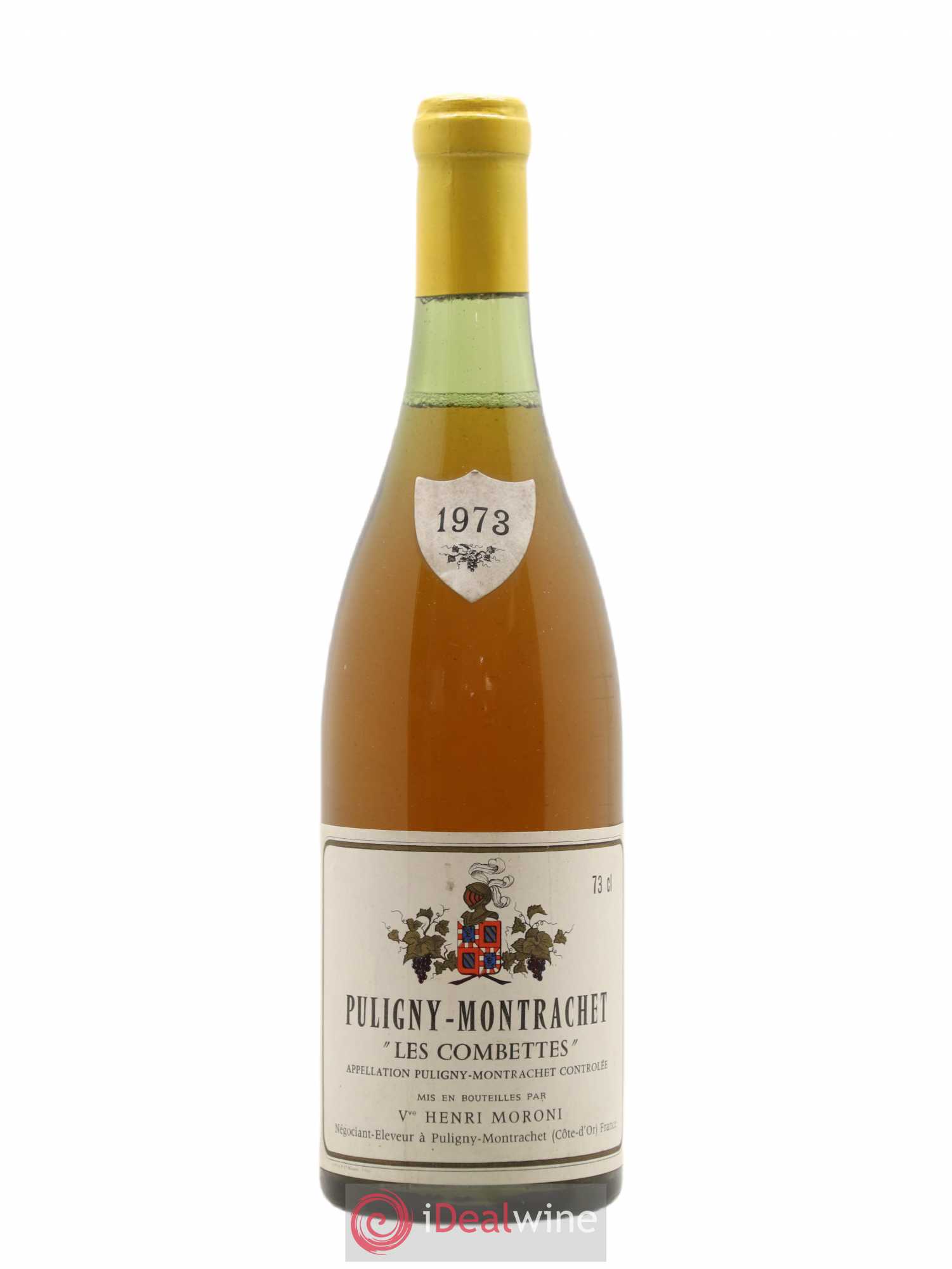 Puligny-Montrachet 1er Cru Les Combettes Veuve Moroni 1973 - Posten von 1 Flasche - 0