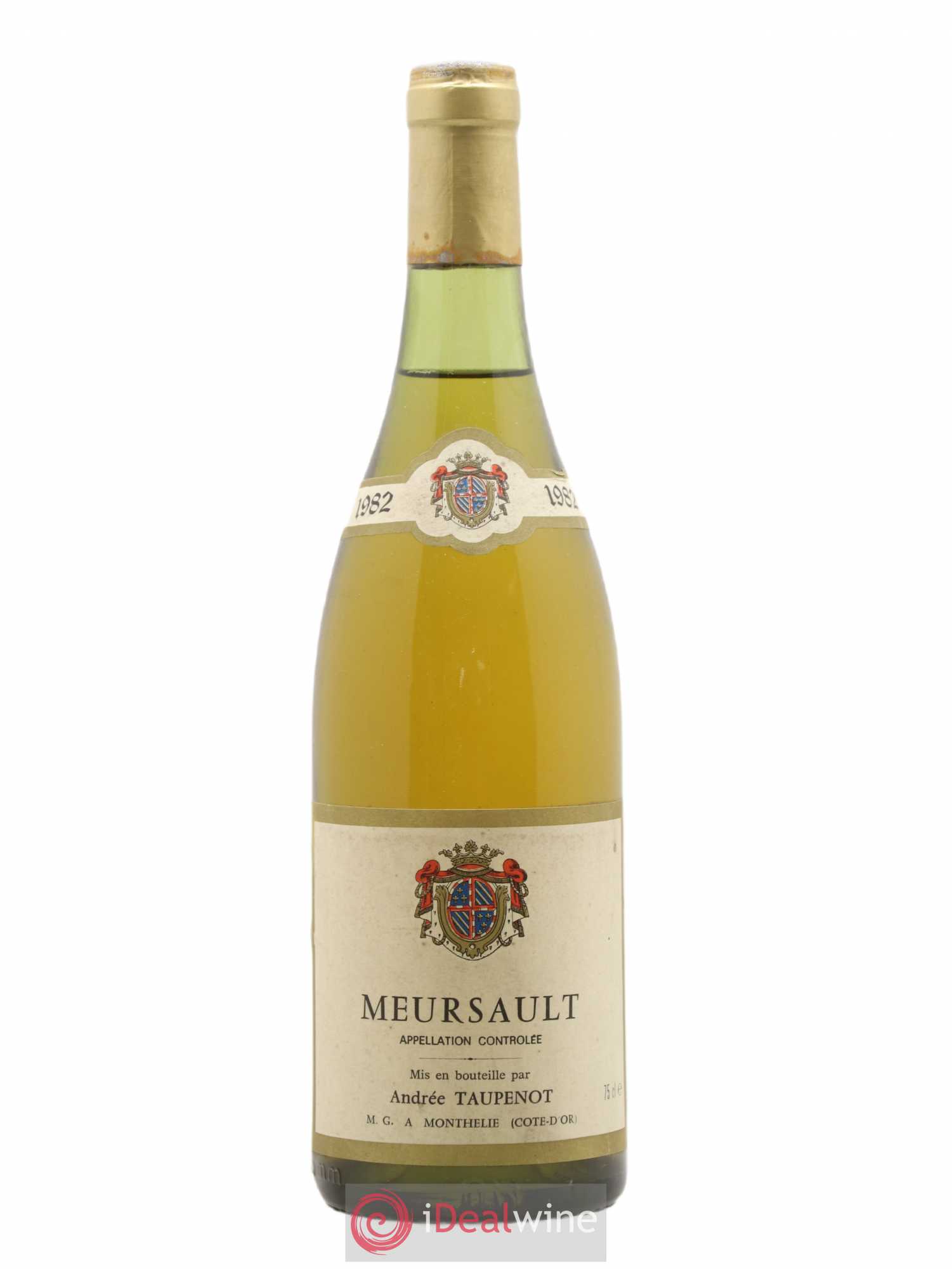 Meursault Andrée Taupenot 1982 - Posten von 1 Flasche - 0