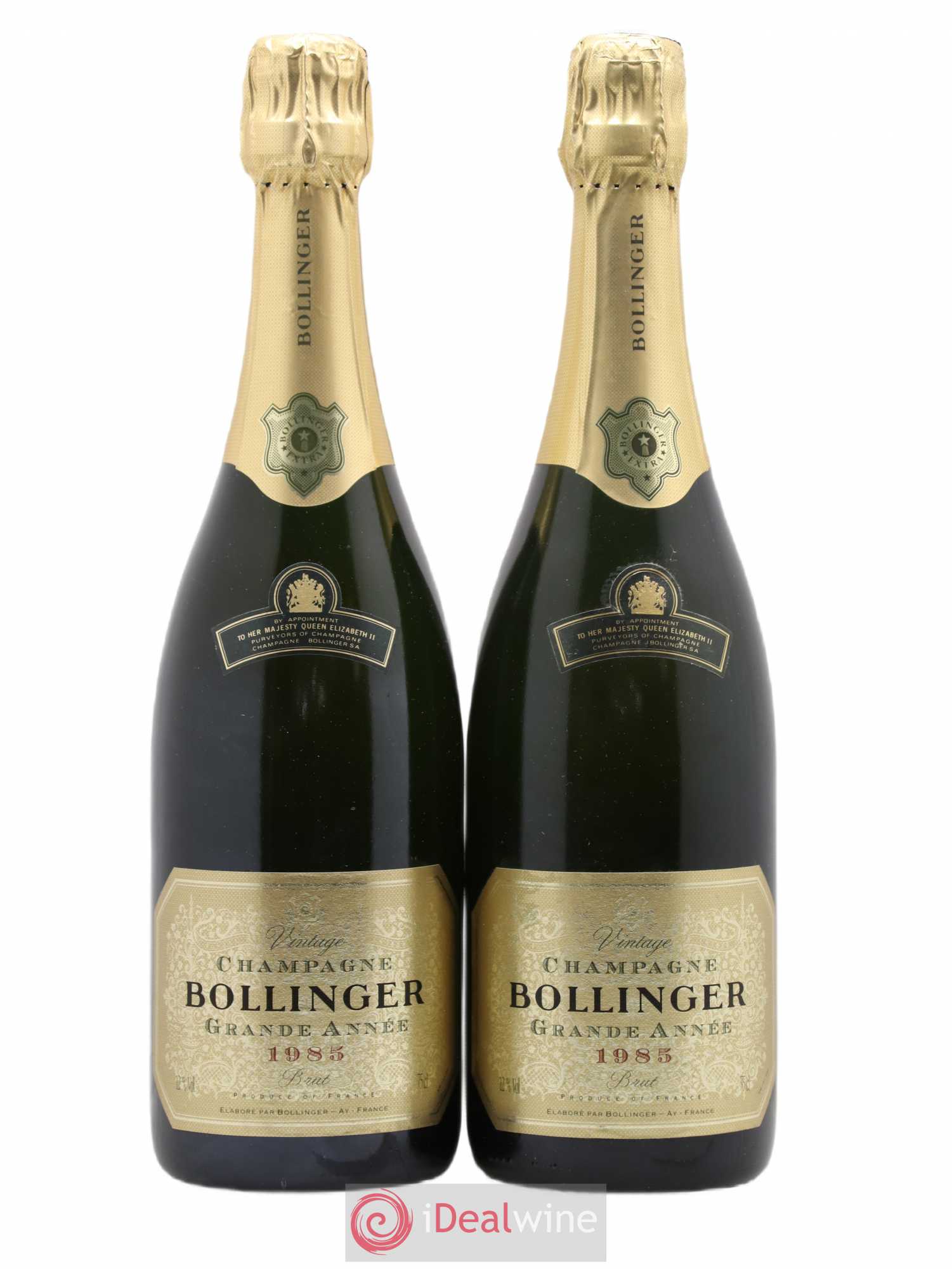 La Grande Année Brut Bollinger 1985 - Lot de 2 bouteilles - 0