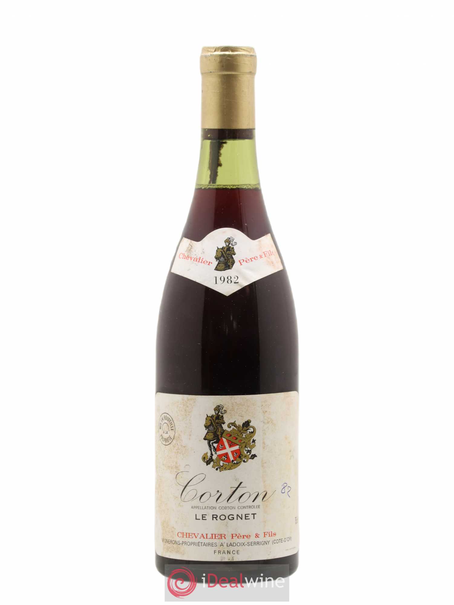 Corton Grand Cru Le Rognet Domaine Chevalier 1982 - Lot de 1 bouteille - 0