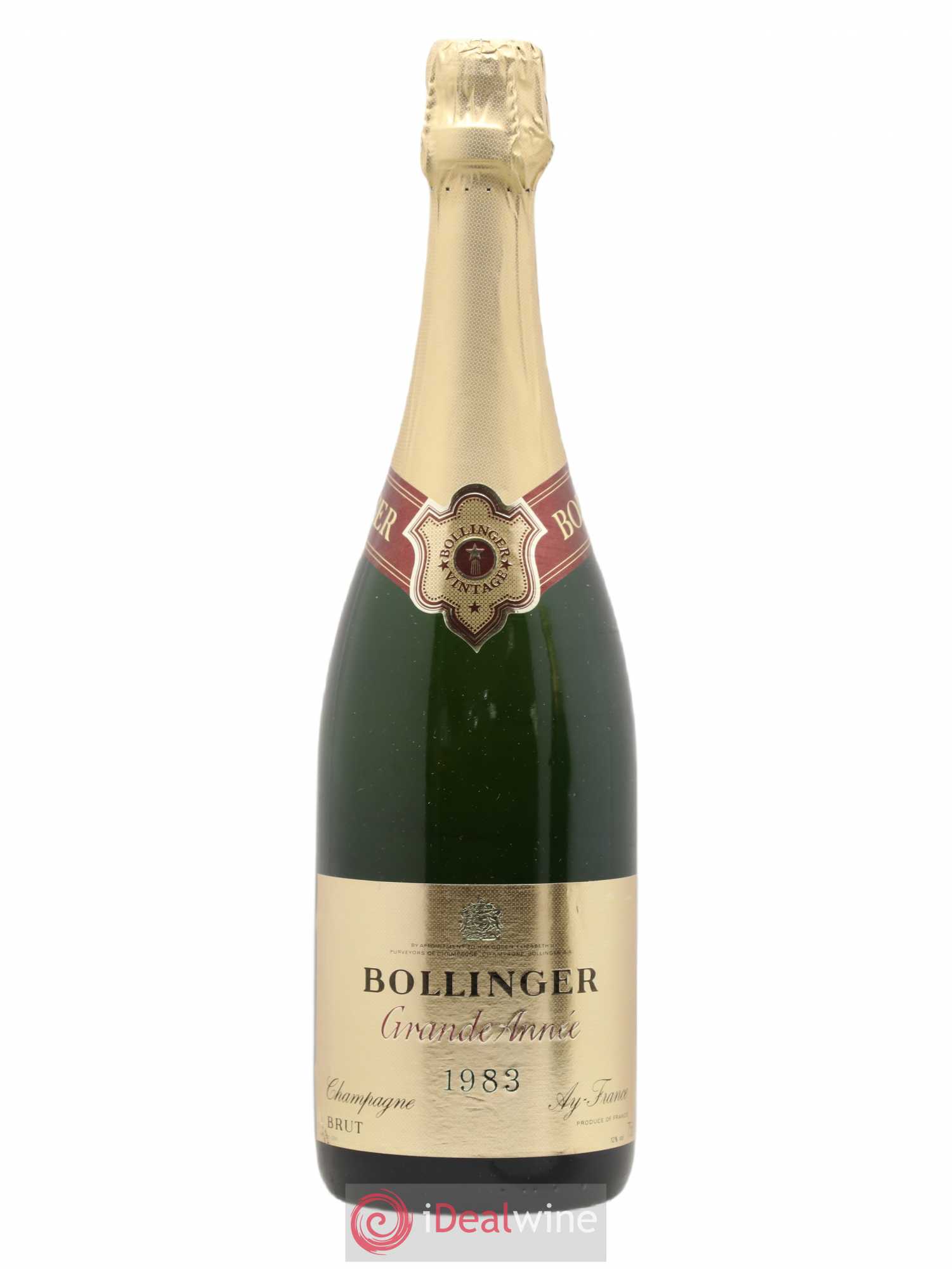 La Grande Année Brut Bollinger 1983 - Lot de 1 bouteille - 0