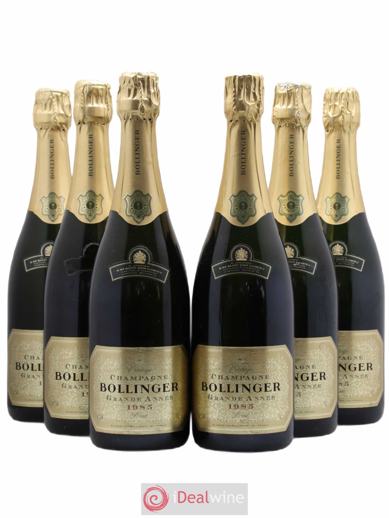 La Grande Année Brut Bollinger 1985 - Lot de 6 bouteilles - 0