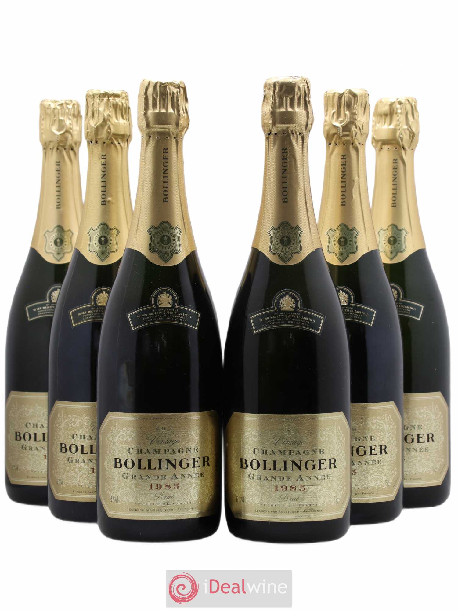 La Grande Année Brut Bollinger 1985 - Lot de 6 bouteilles - 0