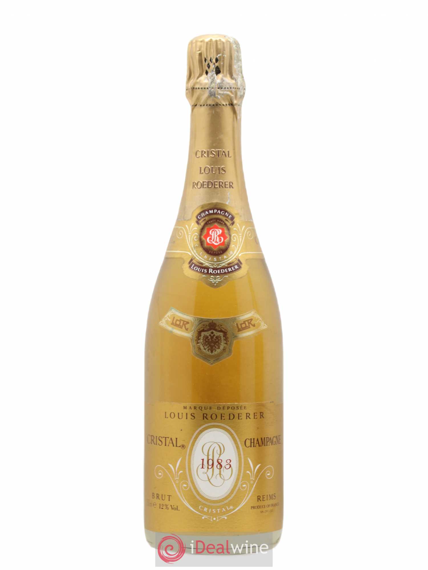 Cristal Louis Roederer 1983 - Lot de 1 bouteille - 0