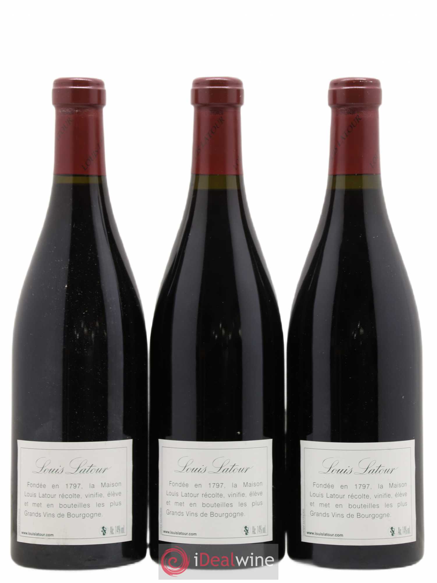 Romanée-Saint-Vivant Grand Cru Les Quatre Journaux Louis Latour 2002 - Lot de 3 bouteilles - 1