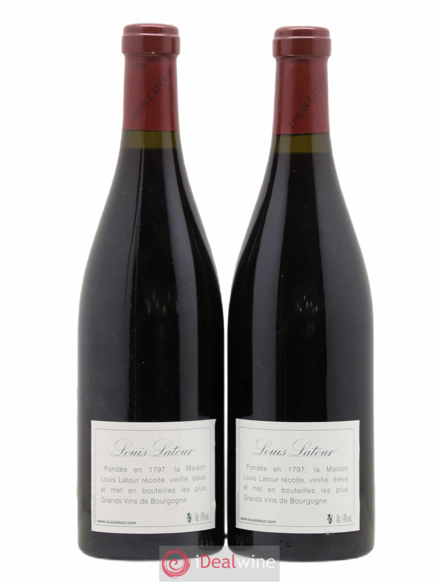 Romanée-Saint-Vivant Grand Cru Les Quatre Journaux Louis Latour 2002 - Lot de 2 bouteilles - 1