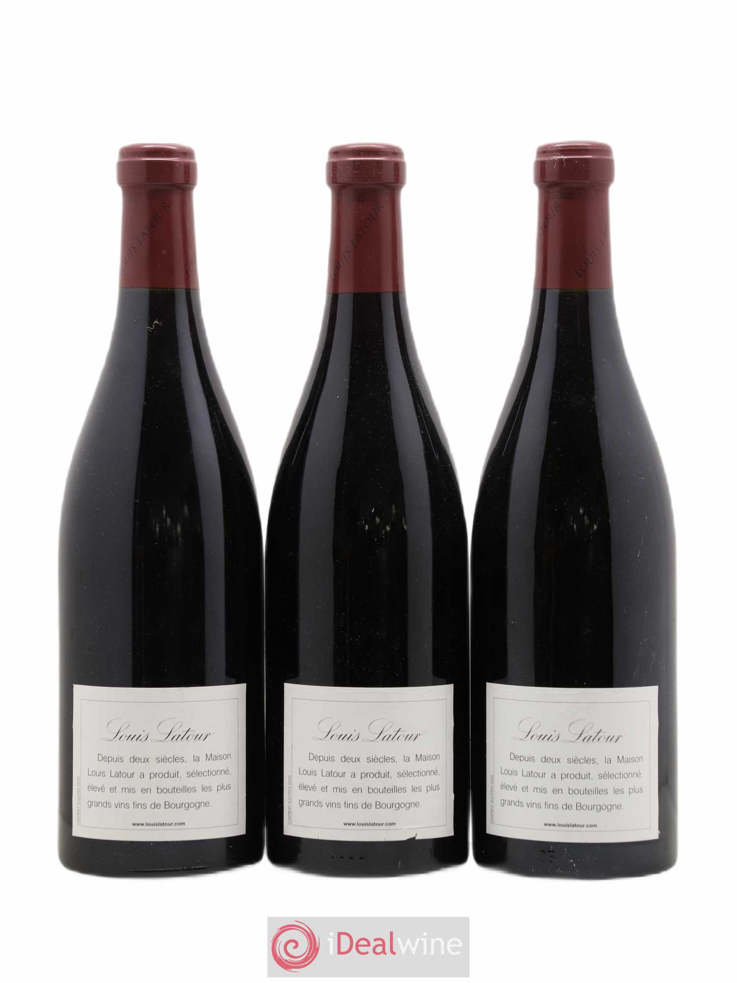 Chambertin Grand Cru Cuvée Héritiers Latour Louis Latour 1998 - Lot de 3 bouteilles - 1