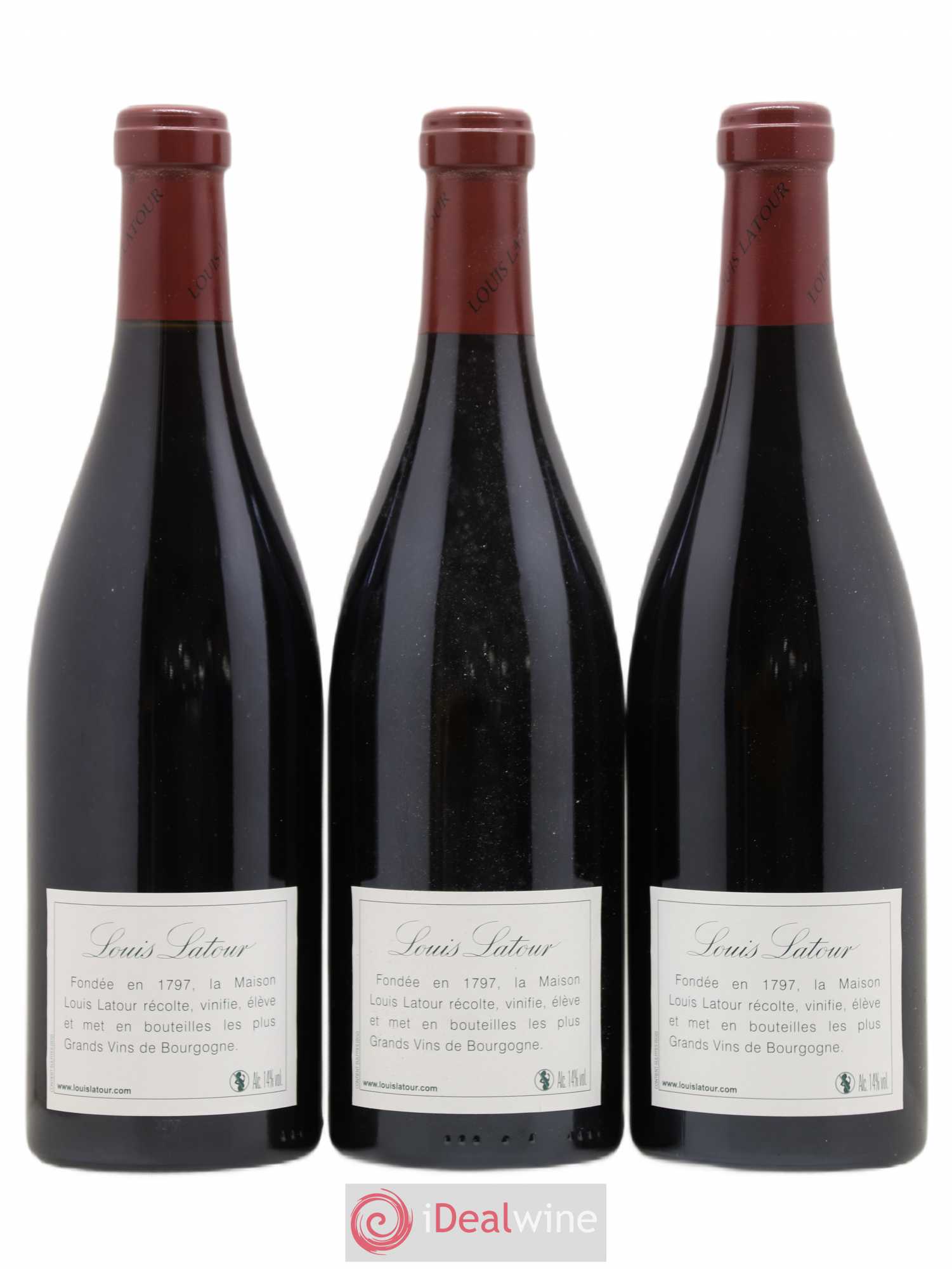 Chambertin Grand Cru Cuvée Héritiers Latour Louis Latour 2009 - Lot de 3 bouteilles - 1