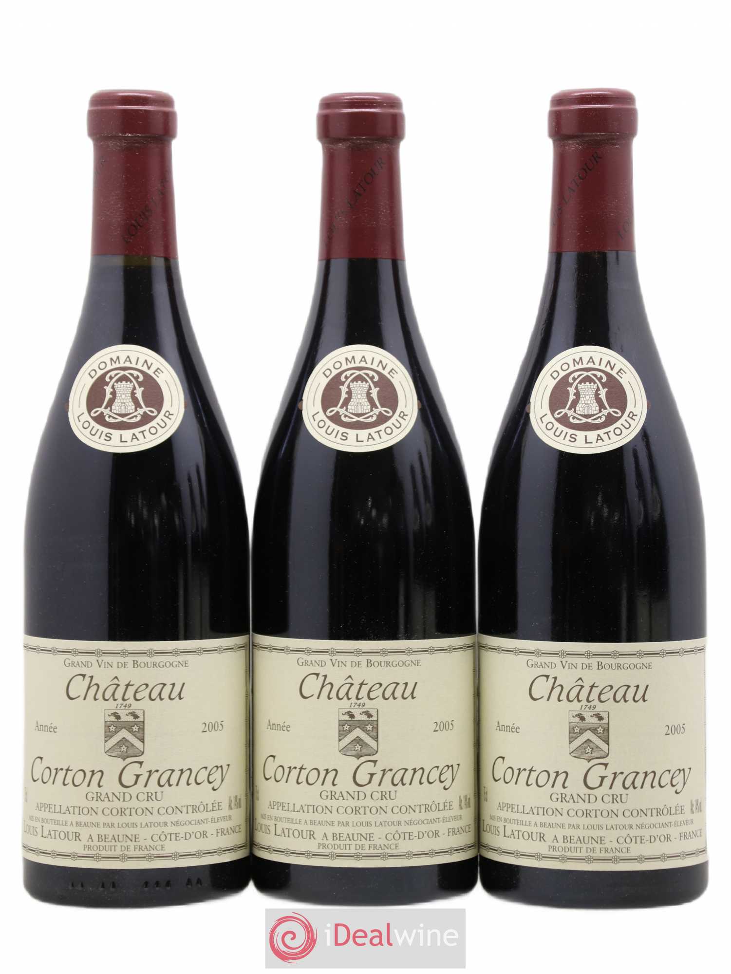Corton Grand Cru Château Corton Grancey Louis Latour 2005 - Lot de 6 bouteilles - 2