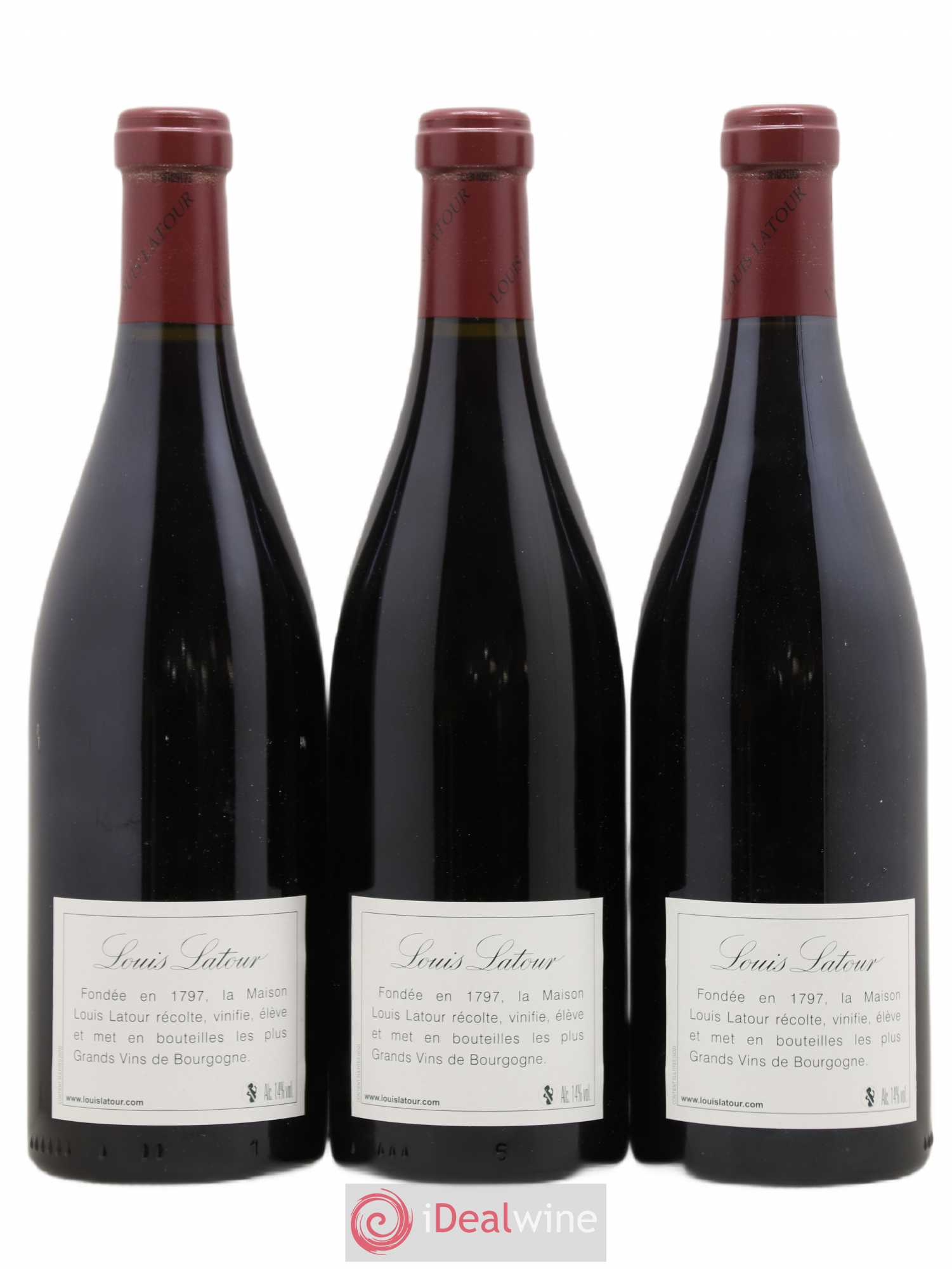 Romanée-Saint-Vivant Grand Cru Les Quatre Journaux Louis Latour 2000 - Lot de 3 bouteilles - 1