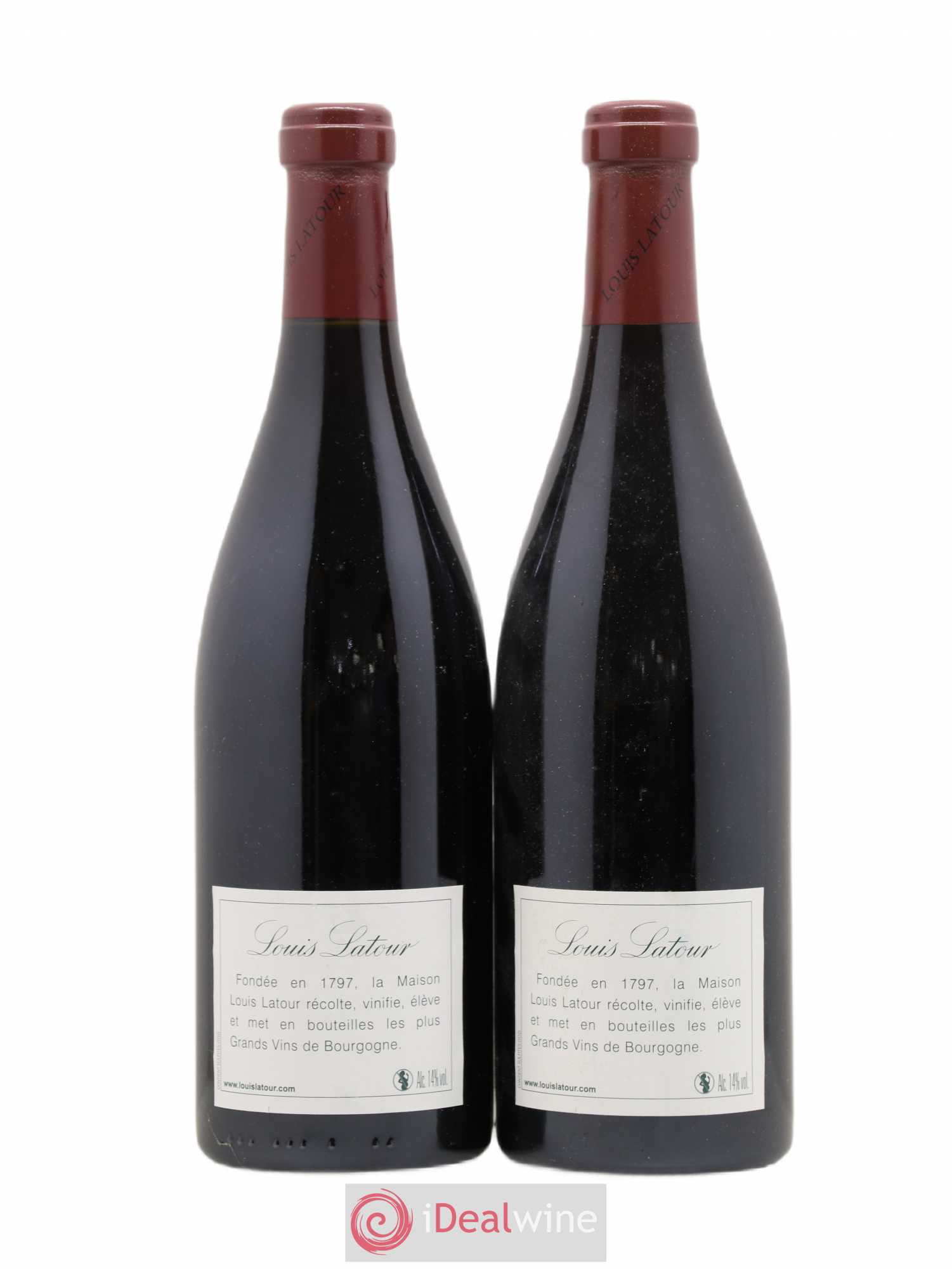 Chambertin Grand Cru Cuvée Héritiers Latour Louis Latour 2009 - Lot de 2 bouteilles - 1