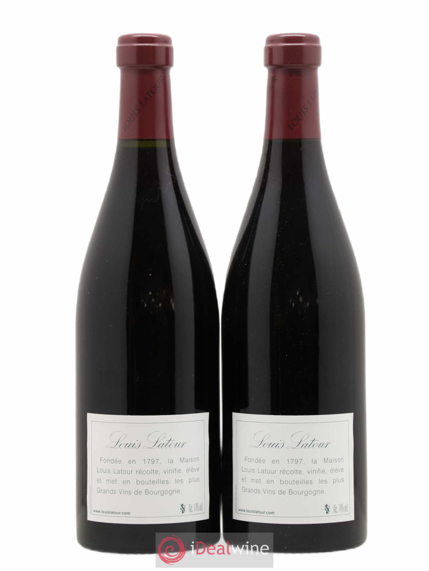 Chambertin Grand Cru Cuvée Héritiers Latour Louis Latour 1999 - Lot de 2 bouteilles - 1