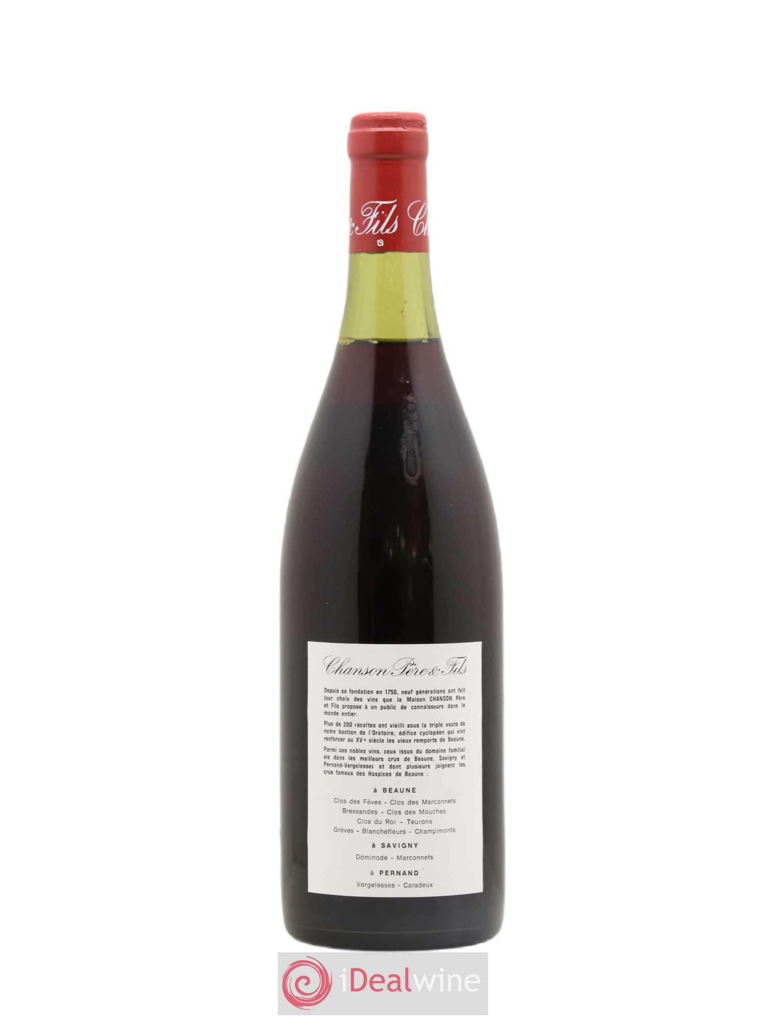 Chambertin Clos de Bèze Grand Cru Chanson 1983 - Lot de 1 bouteille - 1