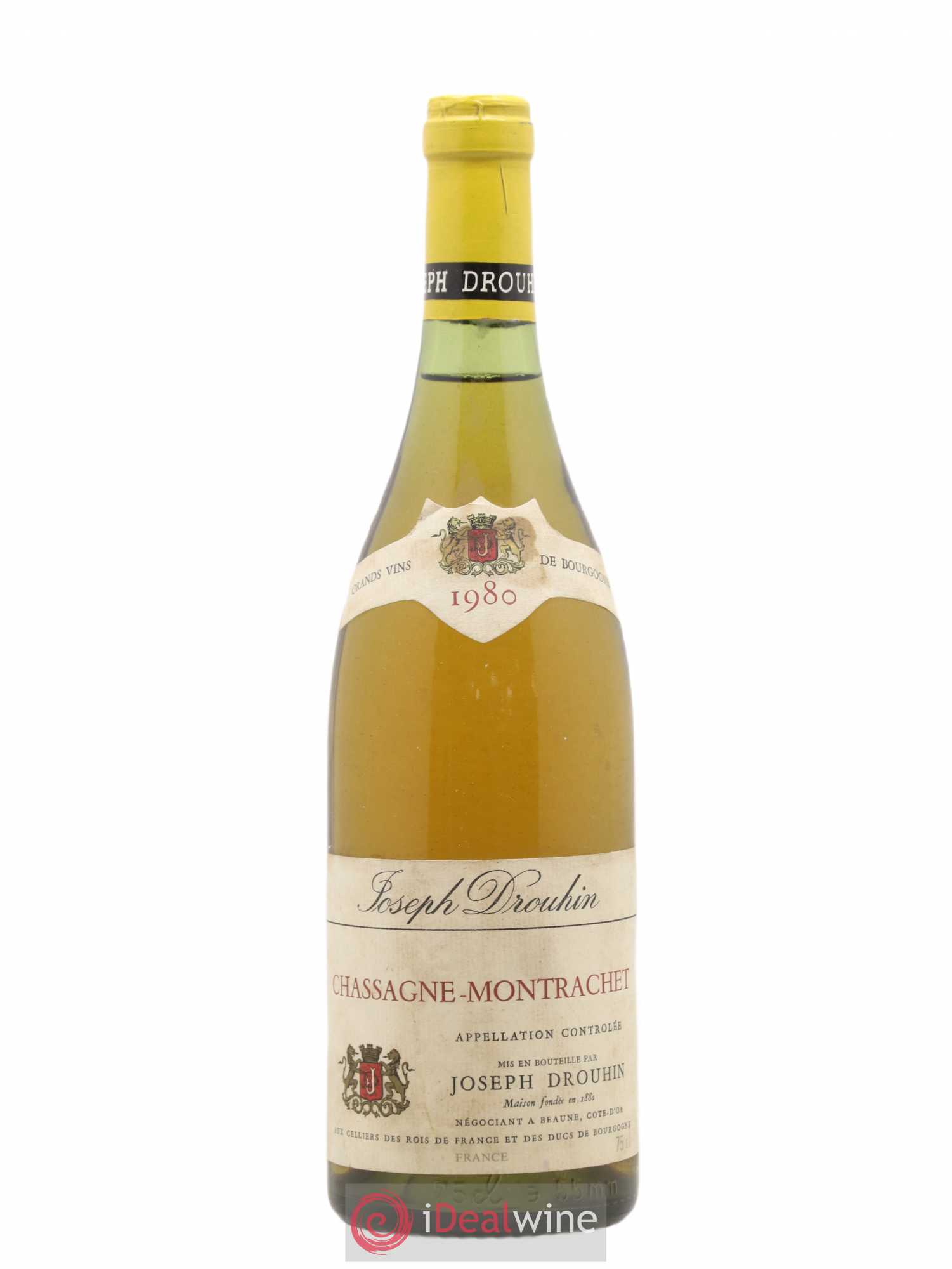 Chassagne-Montrachet Joseph Drouhin 1980 - Lot de 1 bouteille - 0