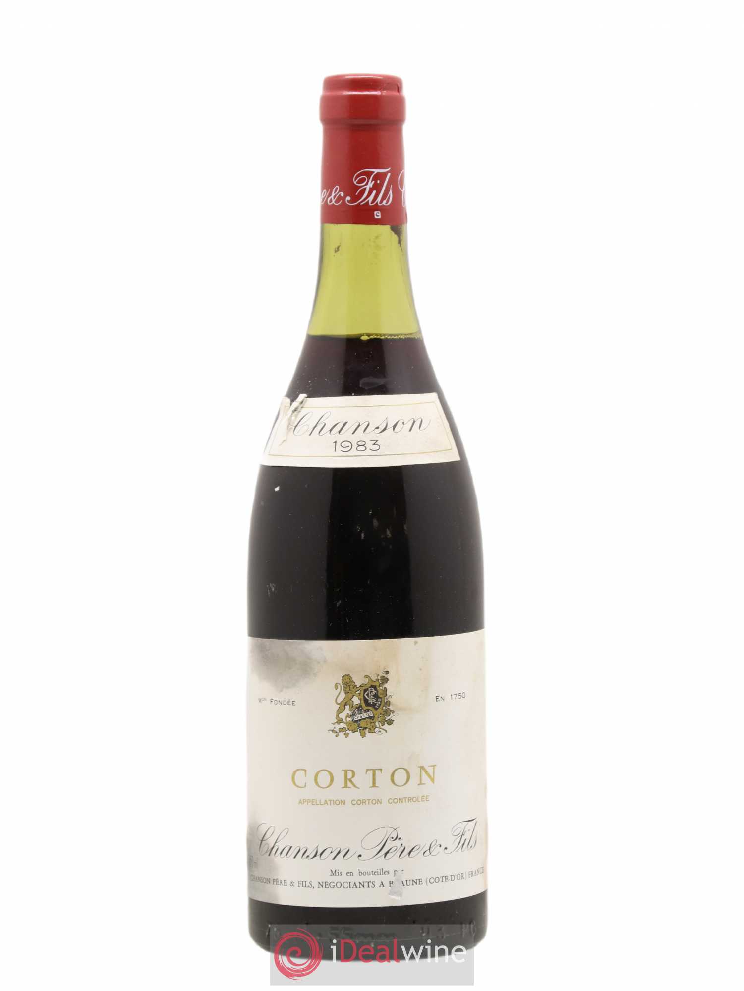 Corton Grand Cru Chanson 1983 - Lot de 1 bouteille - 0