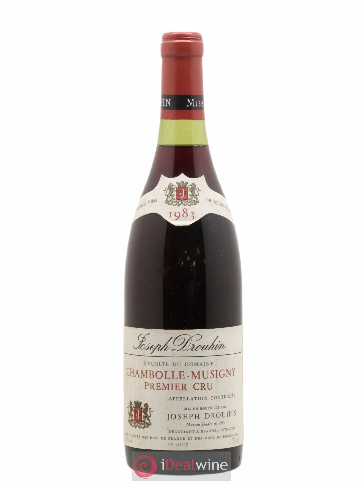 Chambolle-Musigny 1er Cru Joseph Drouhin 1983 - Lot de 1 bouteille - 0