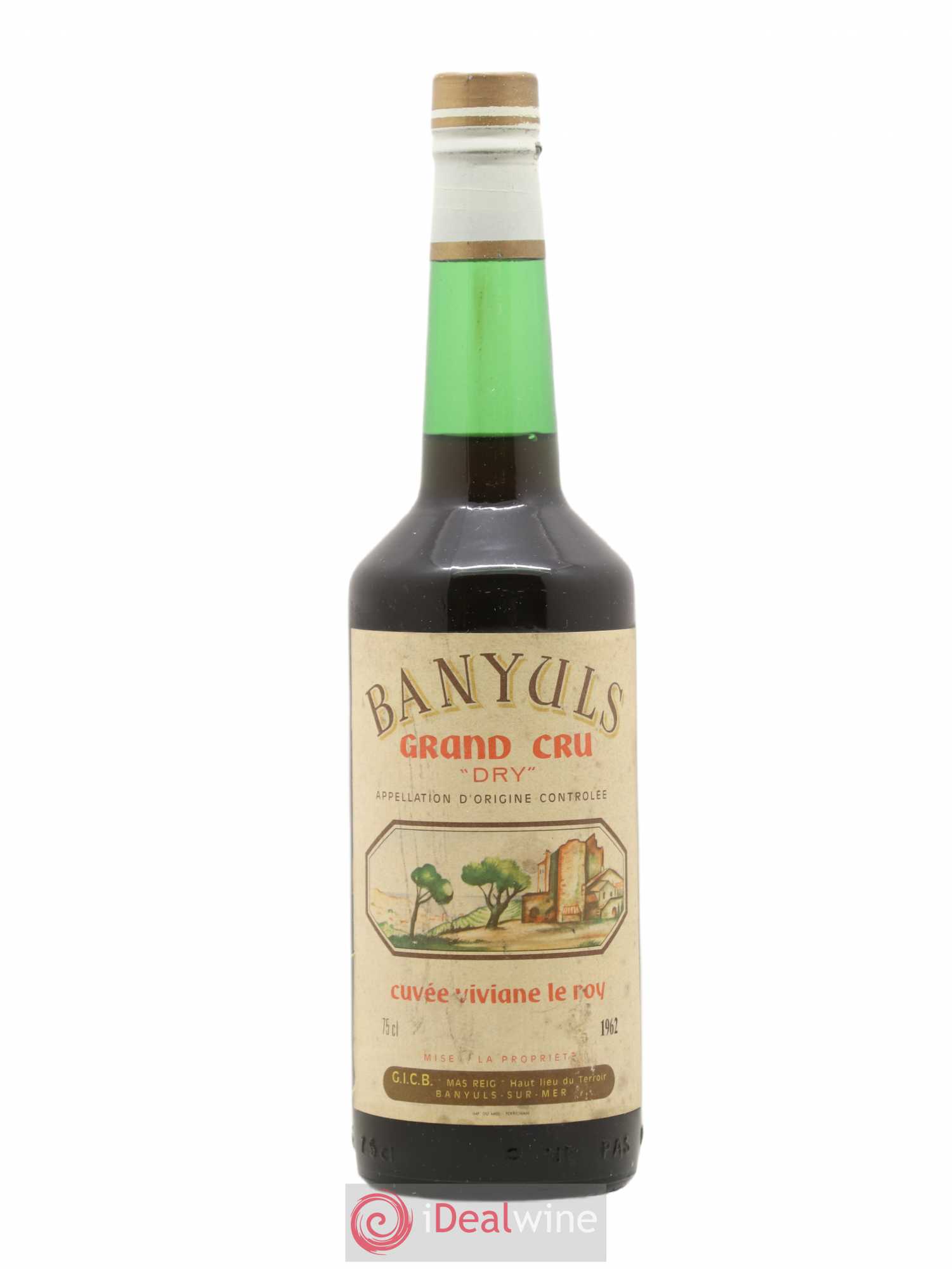 Banyuls Grand Cru Dry Cuvée Viviane Le Roy 1962 - Posten von 1 Flasche - 0