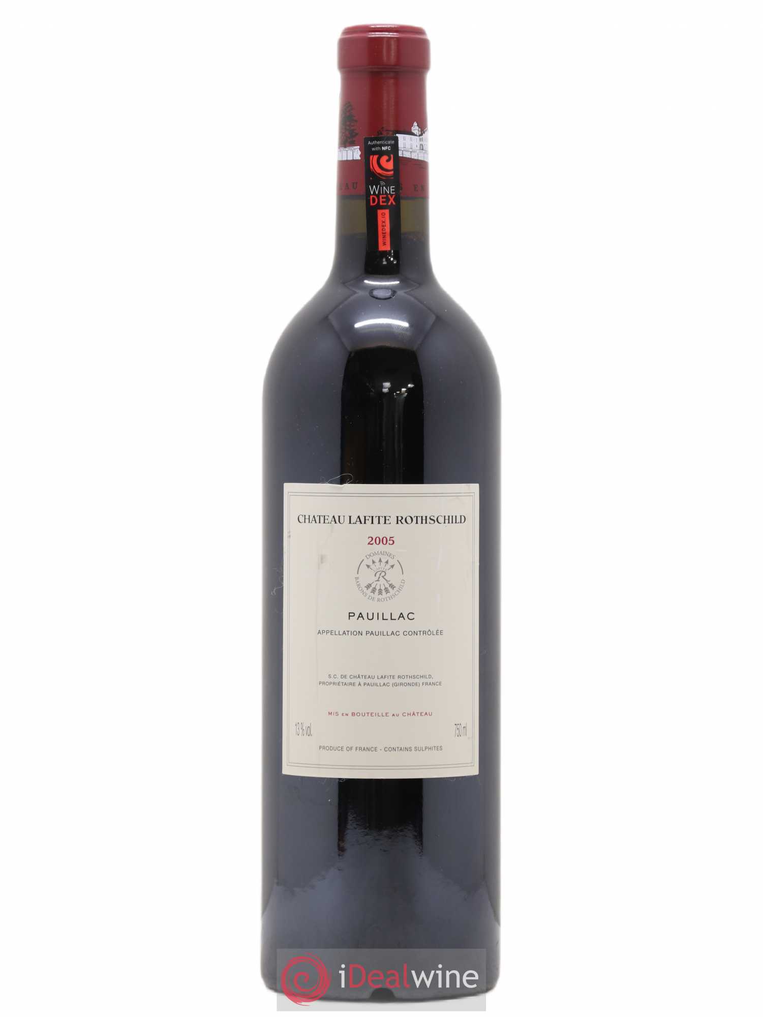 Château Lafite Rothschild 1er Grand Cru Classé 2005 - Lot de 1 bouteille - 1