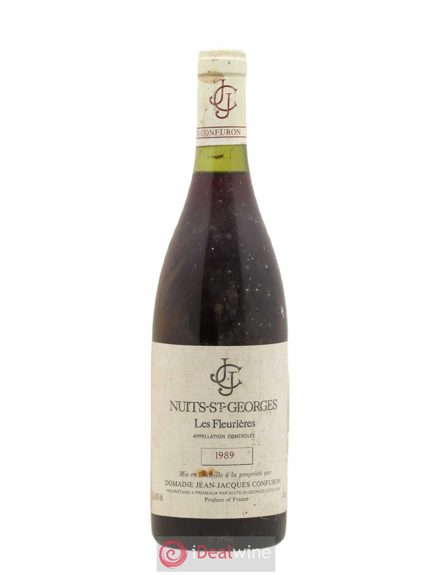 Nuits-Saint-Georges Les Fleurières Jean-Jacques Confuron 1989 - Lot de 1 bouteille - 0