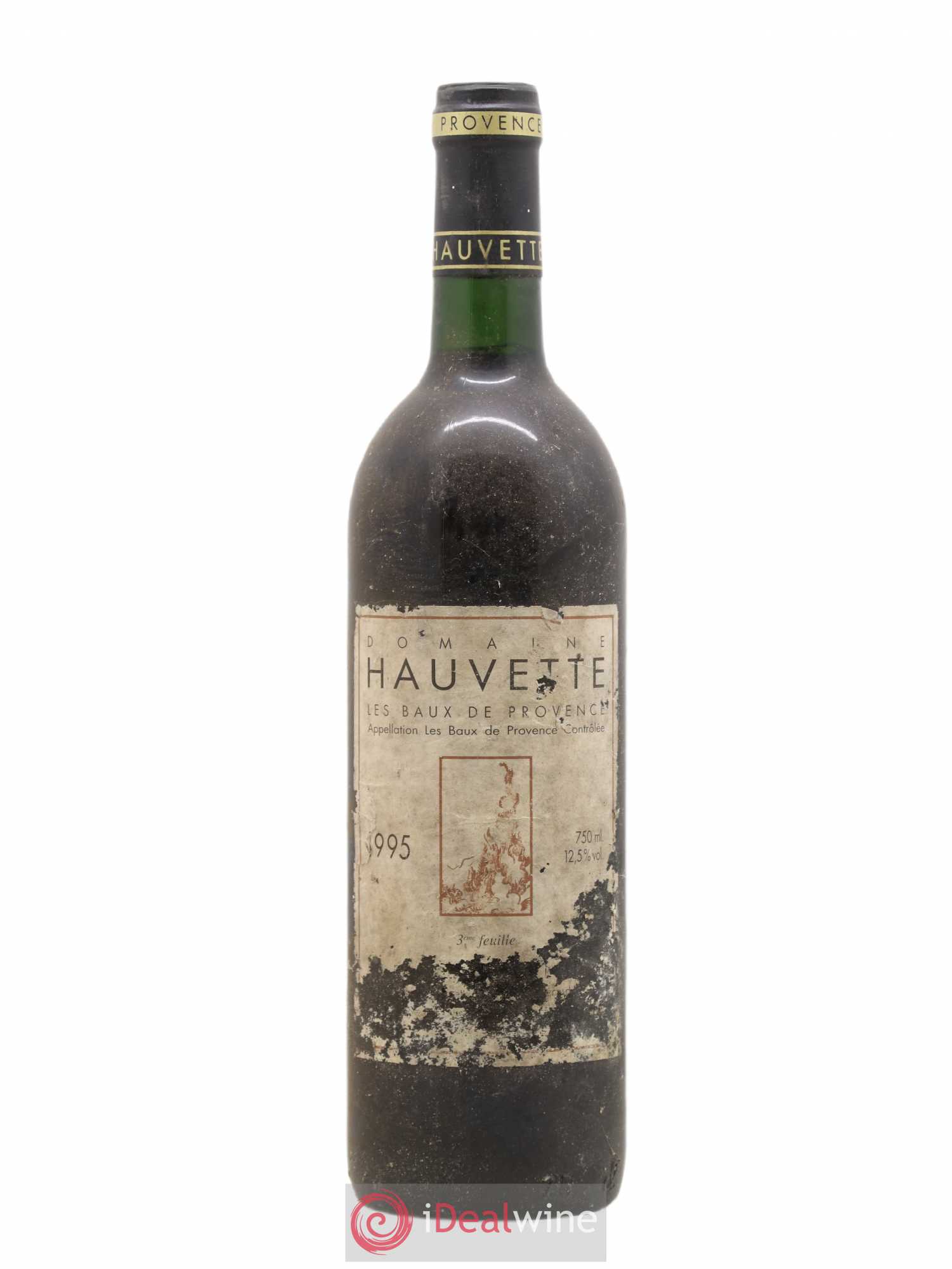 Baux de Provence Hauvette (Domaine) 1995 - Lot de 1 bouteille - 0