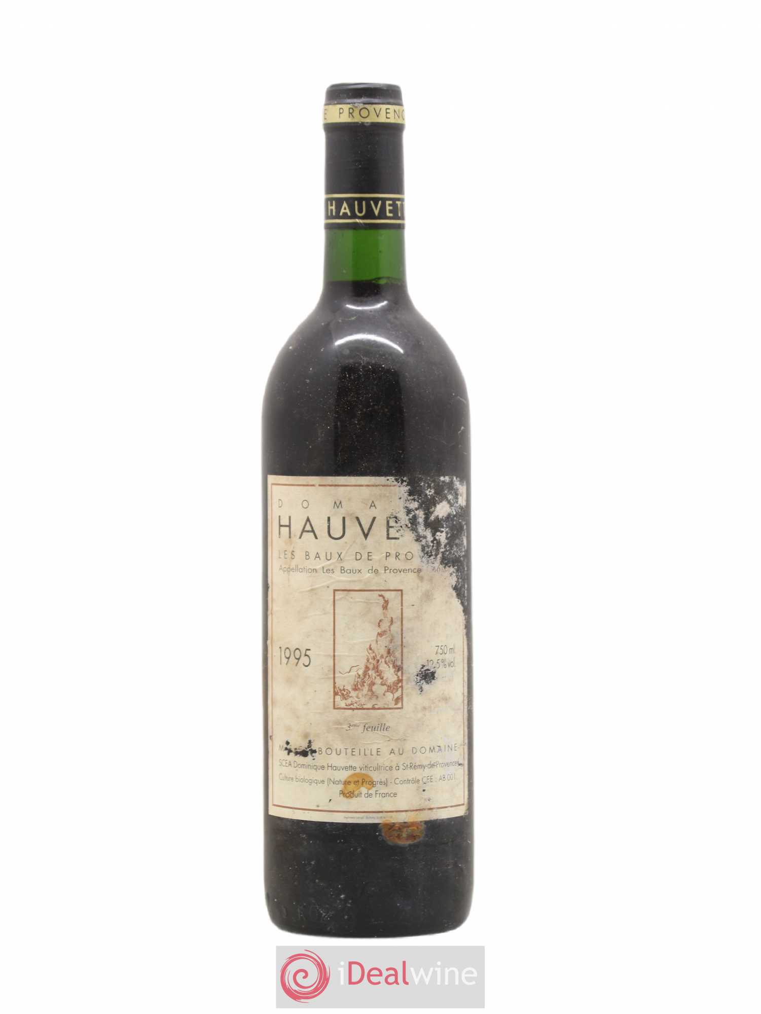 Baux de Provence Hauvette (Domaine) 1995 - Lot de 1 bouteille - 0
